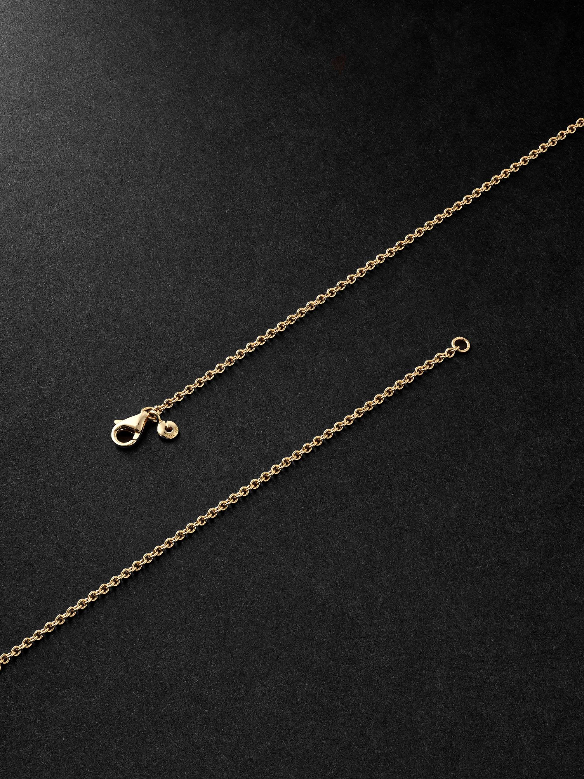 OLE LYNGGAARD COPENHAGEN Elephant Gold and Diamond Necklace