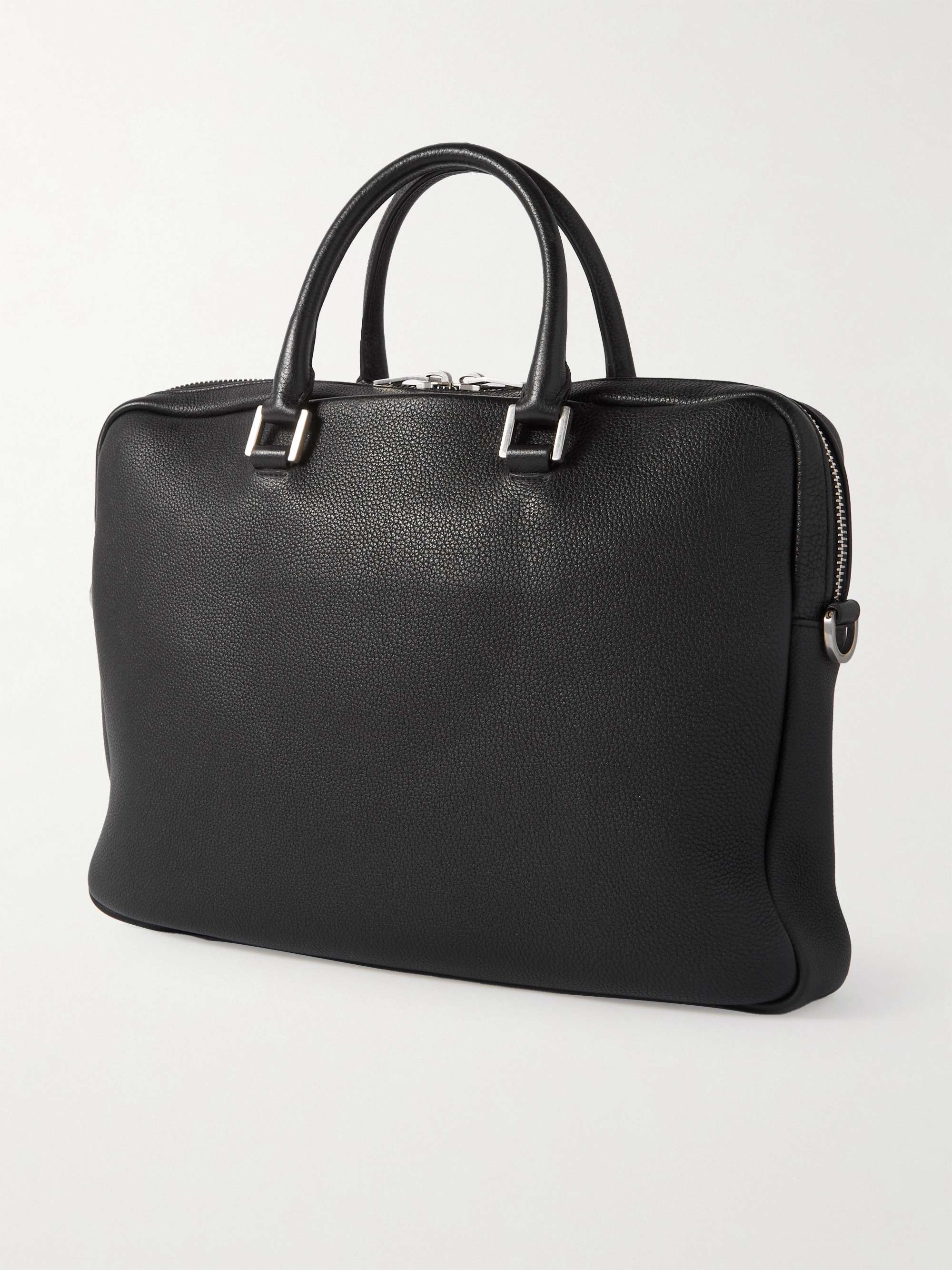 SAINT LAURENT Sac de Jour Full-Grain Leather Briefcase for Men | MR PORTER