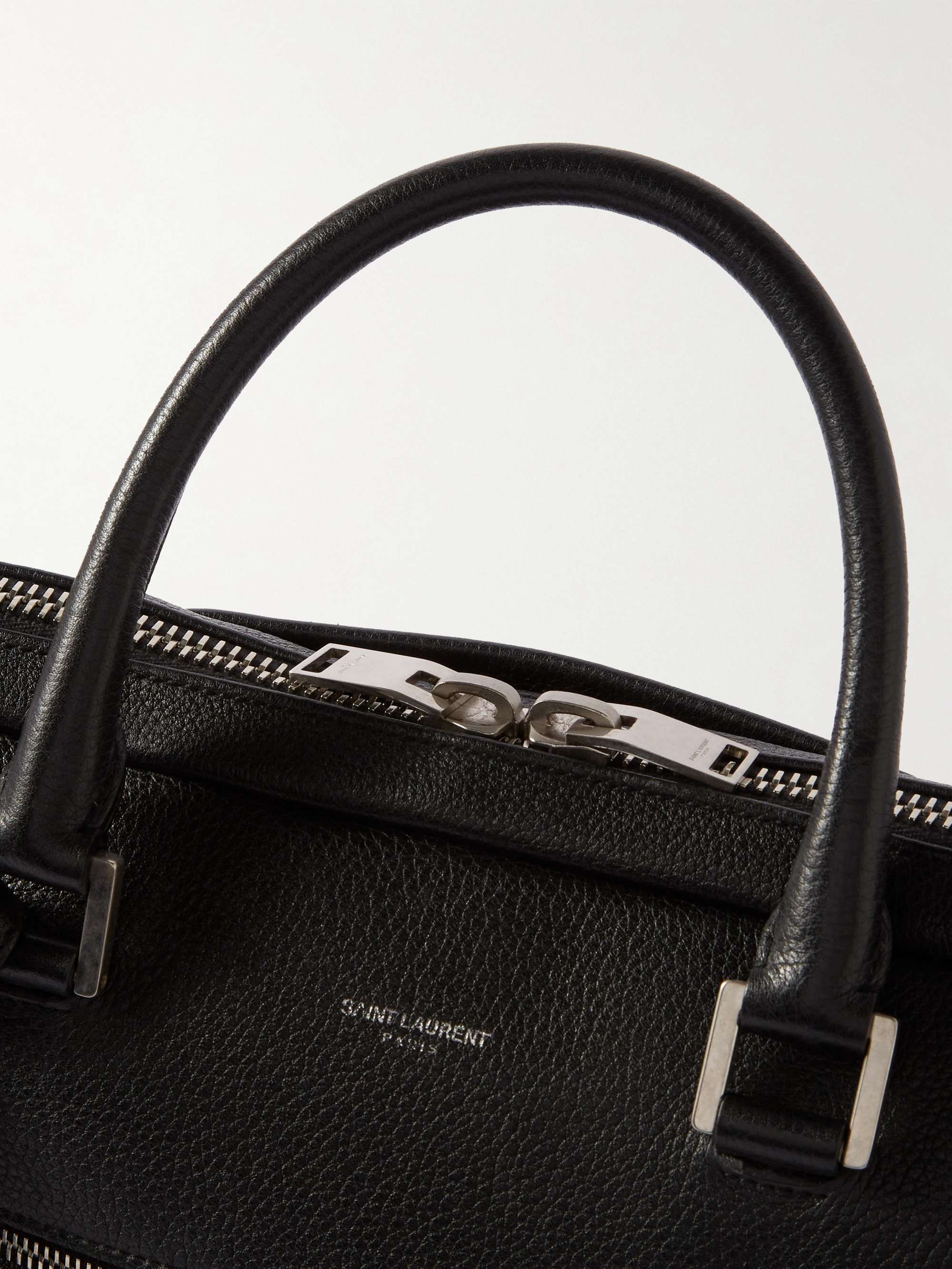 SAINT LAURENT Sac de Jour Full Grain Leather Briefcase for Men