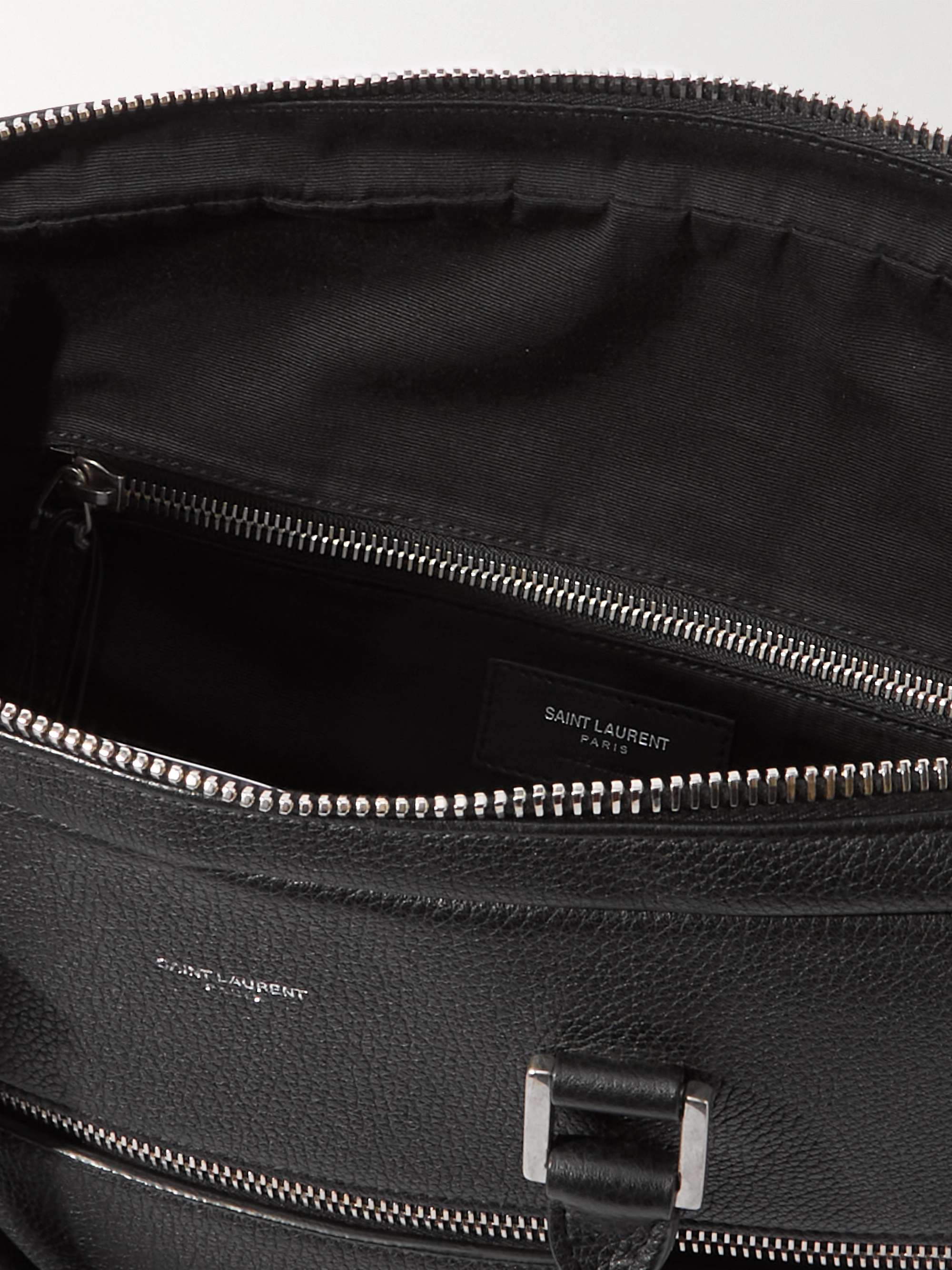 SAINT LAURENT Sac de Jour Full-Grain Leather Briefcase for Men | MR PORTER