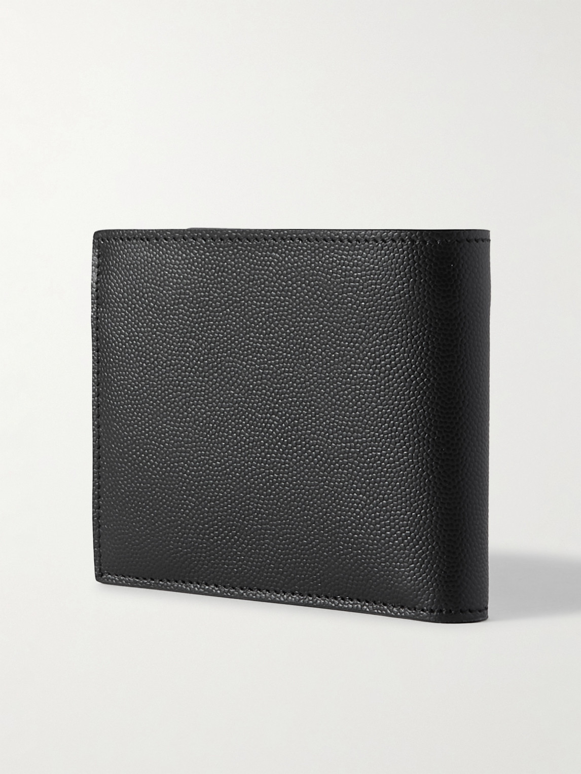 Pebble-Grain Leather Billfold Wallet — 2