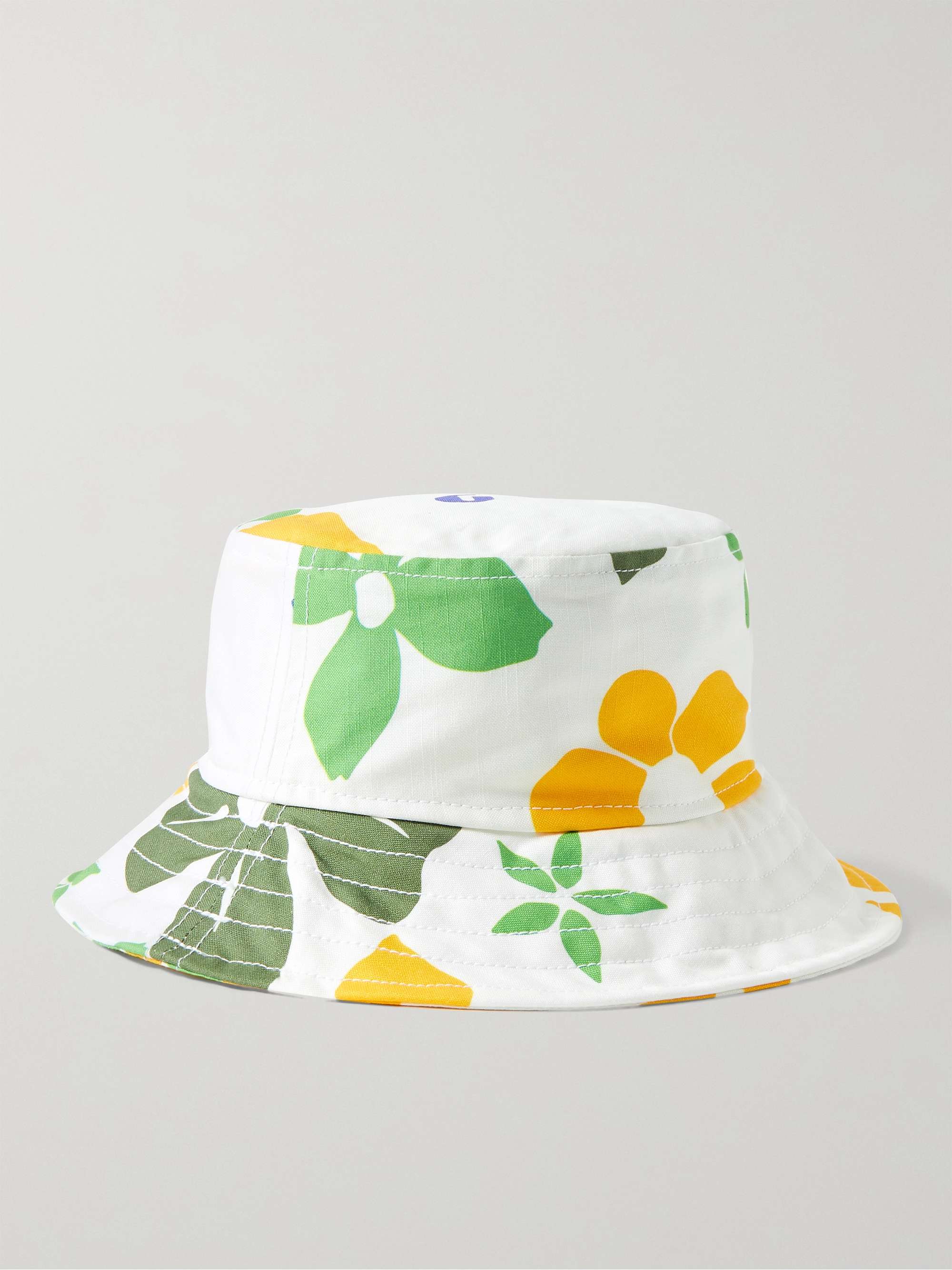 GALLERY DEPT. Rodman Riley Printed Cotton-Twill Bucket Hat