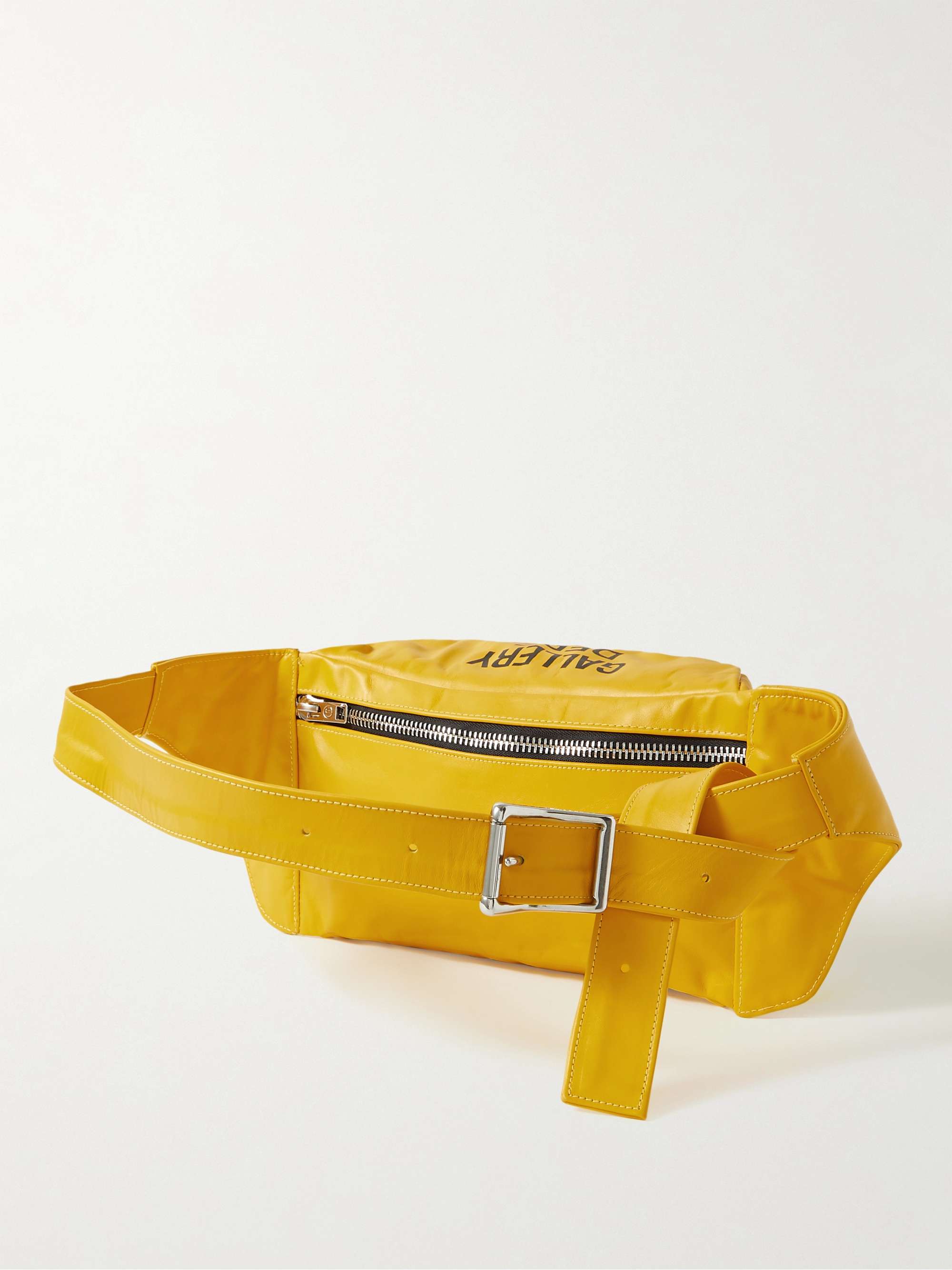GALLERY DEPT. Logo-Print Leather Belt Bag
