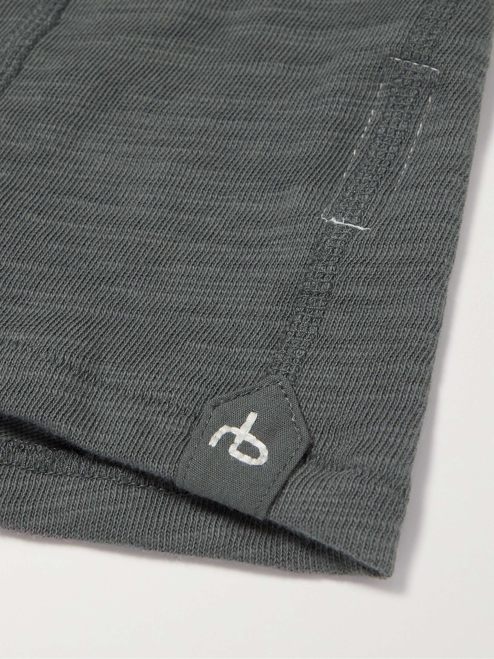 RAG & BONE Cotton-Jersey Henley T-Shirt