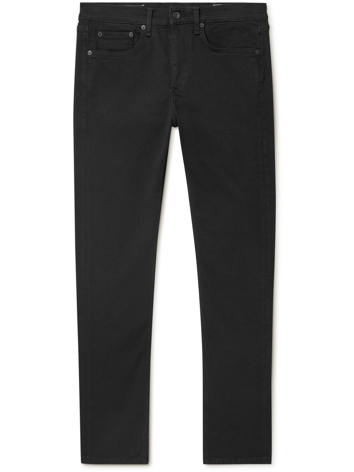 Shop Rag & Bone Fit 1 Skinny-fit Jeans In Black