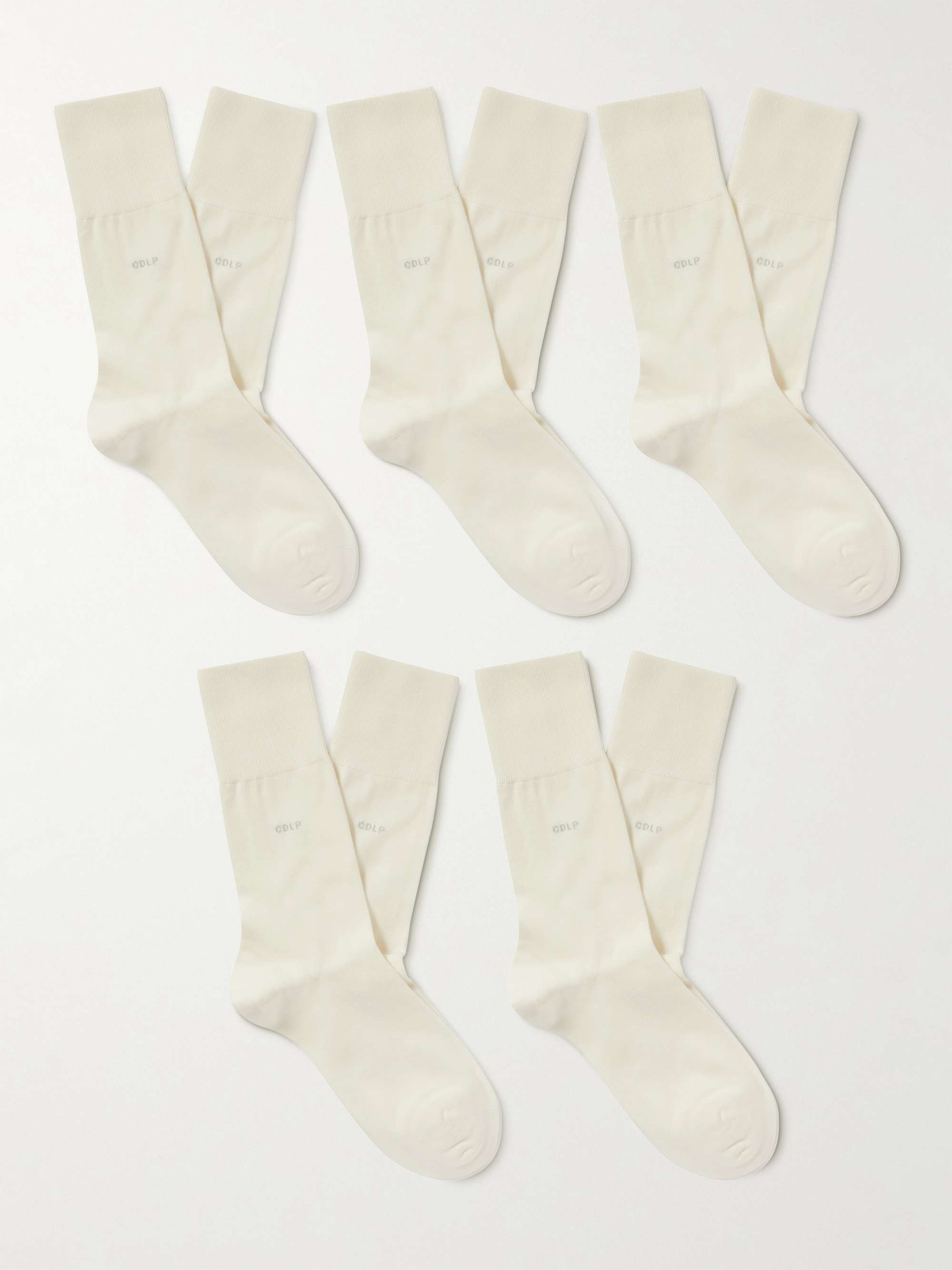 CDLP Five-Pack Bamboo-Blend Socks
