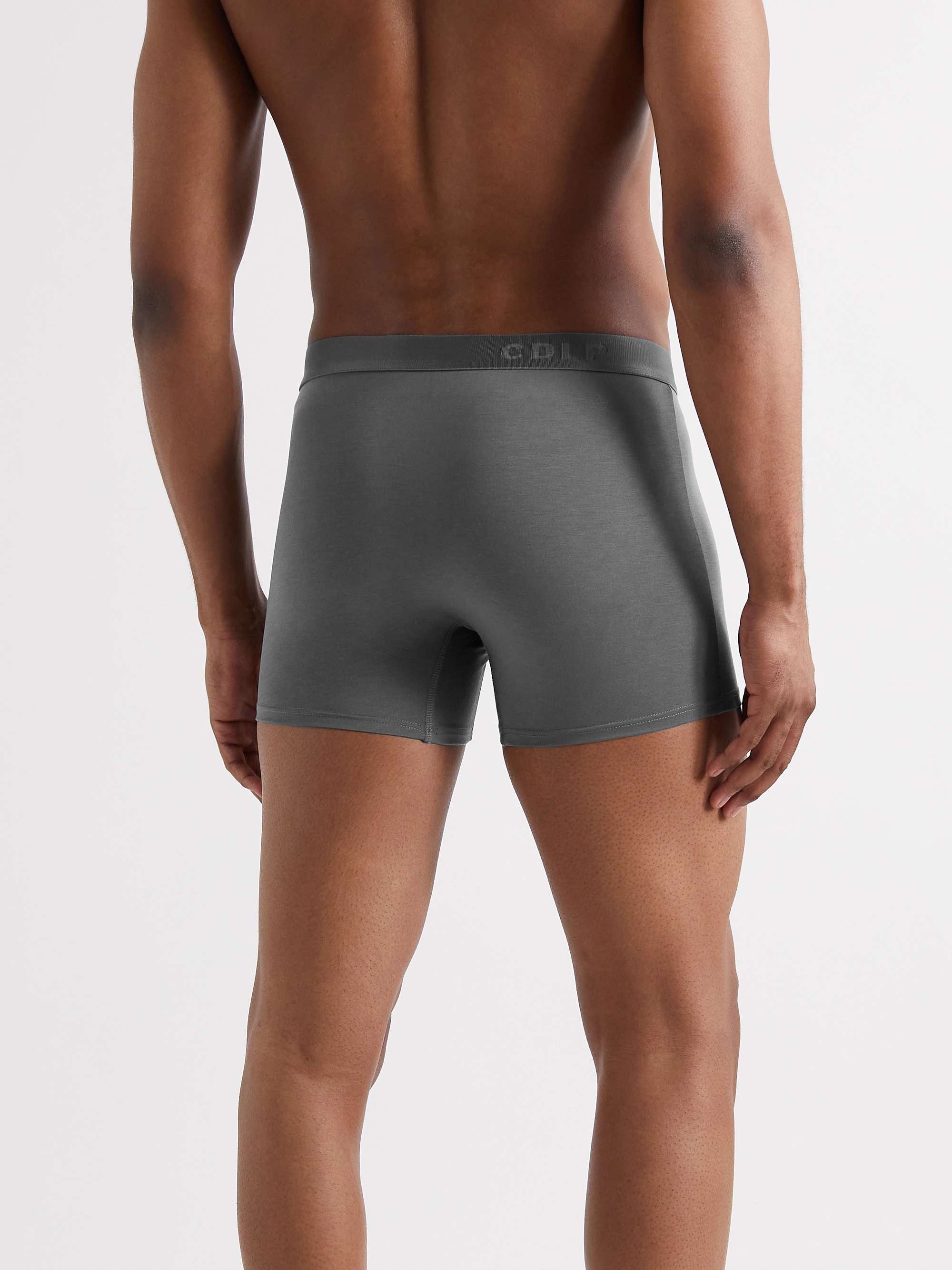 CDLP Three-Pack Stretch-Lyocell Boxer Briefs