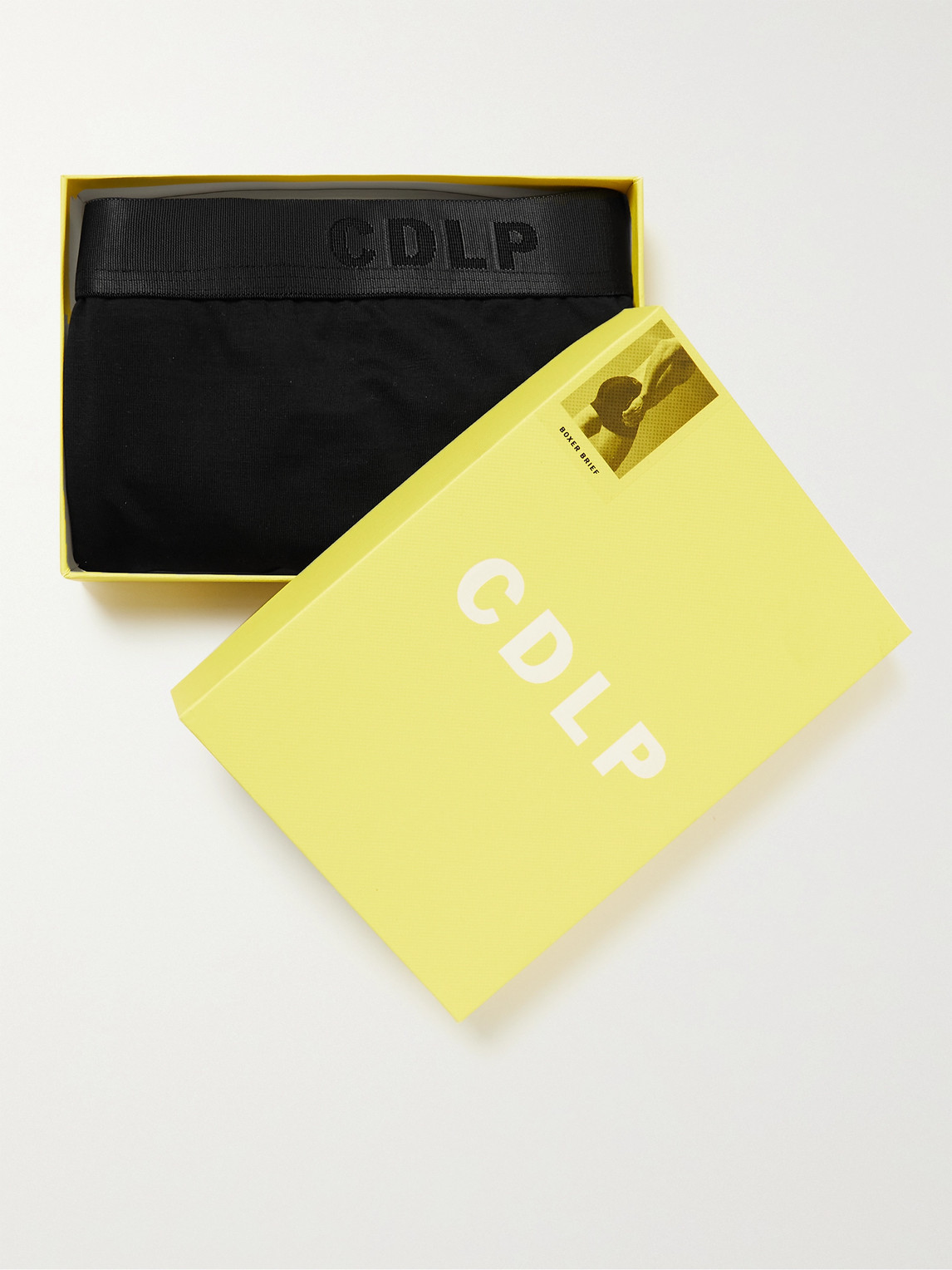 Shop Cdlp Stretch-lyocell Boxer Briefs In Black