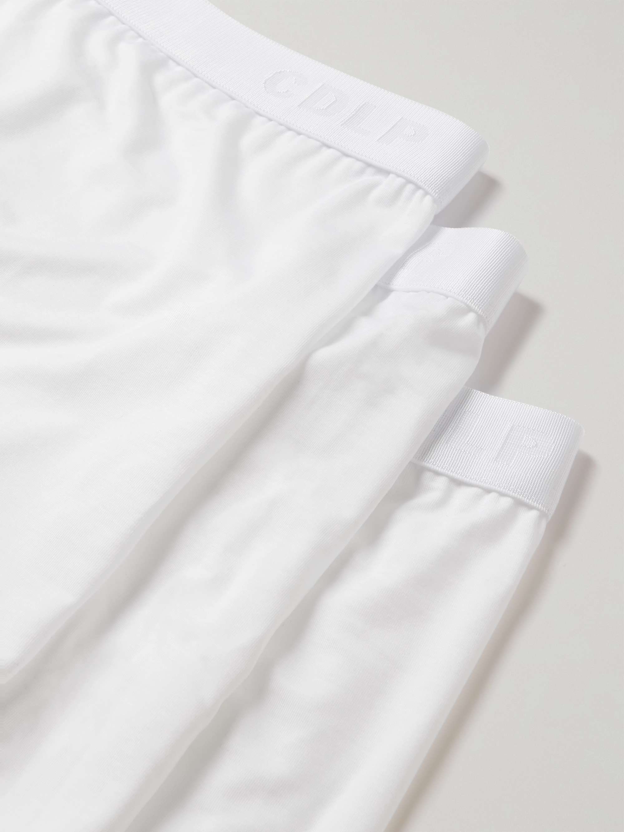 CDLP Three-Pack Stretch-Lyocell Boxer Briefs