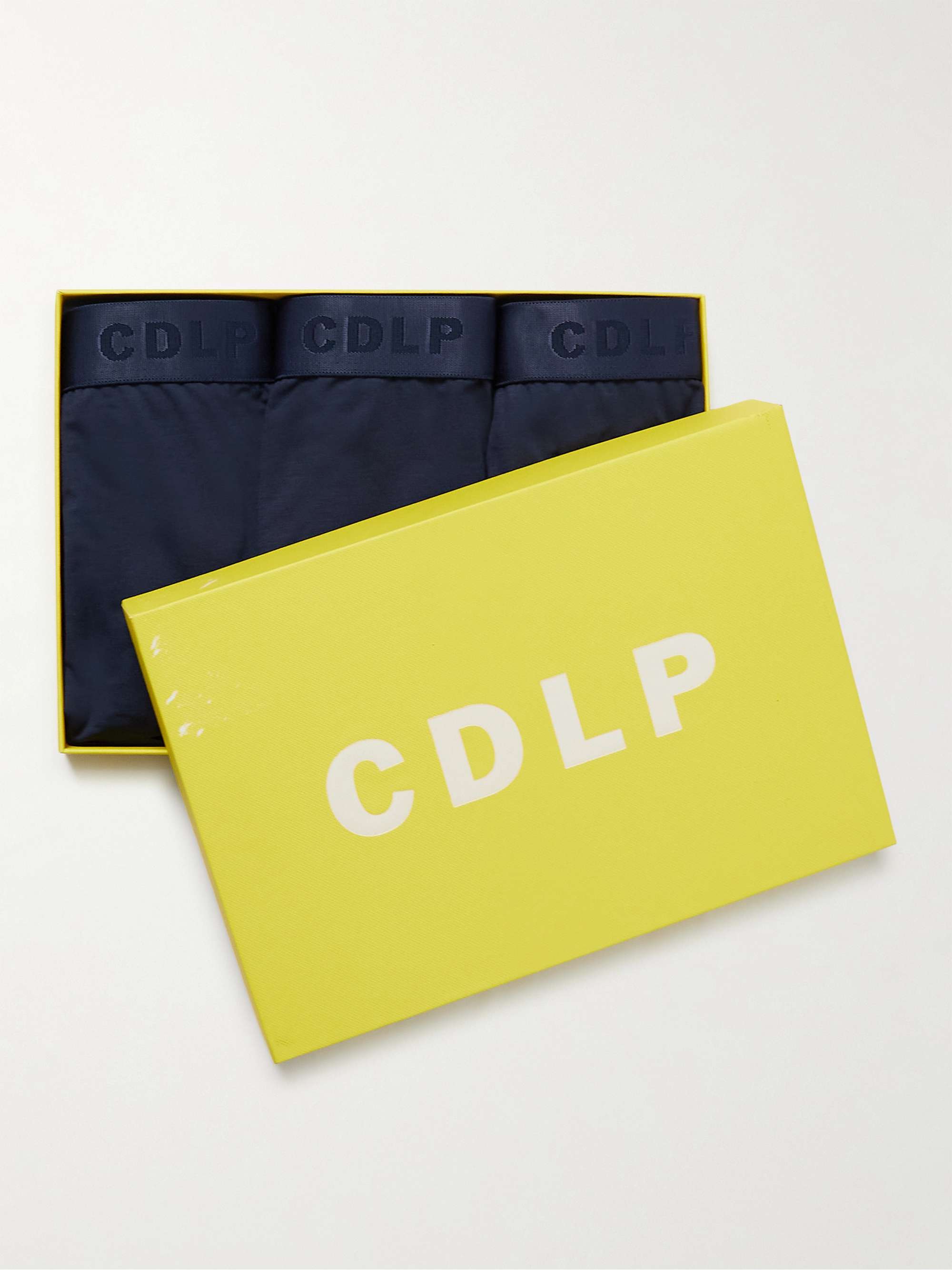 CDLP Three-Pack Stretch-Lyocell Boxer Briefs