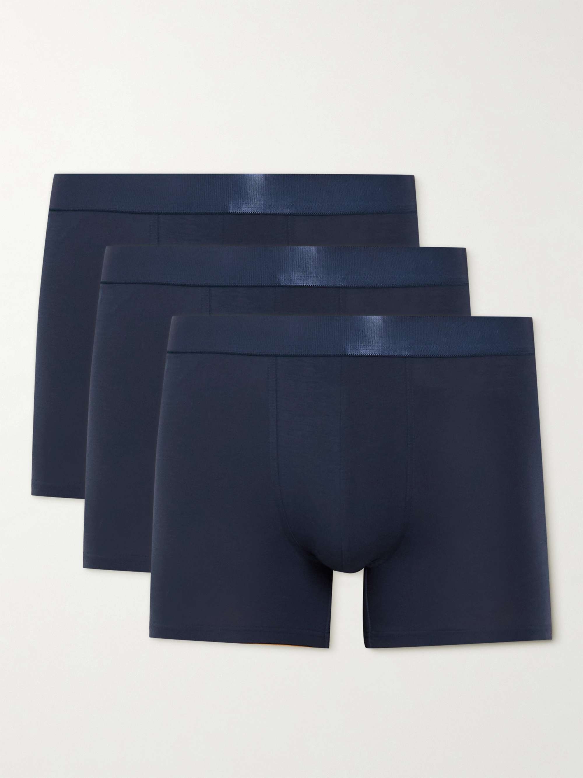 CDLP Three-Pack Stretch-Lyocell Boxer Briefs