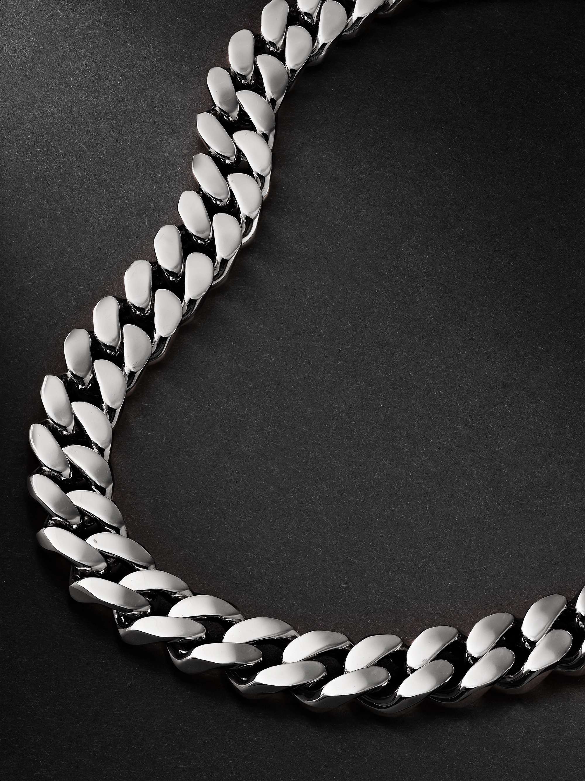 SHAY White Gold Chain Necklace for Men