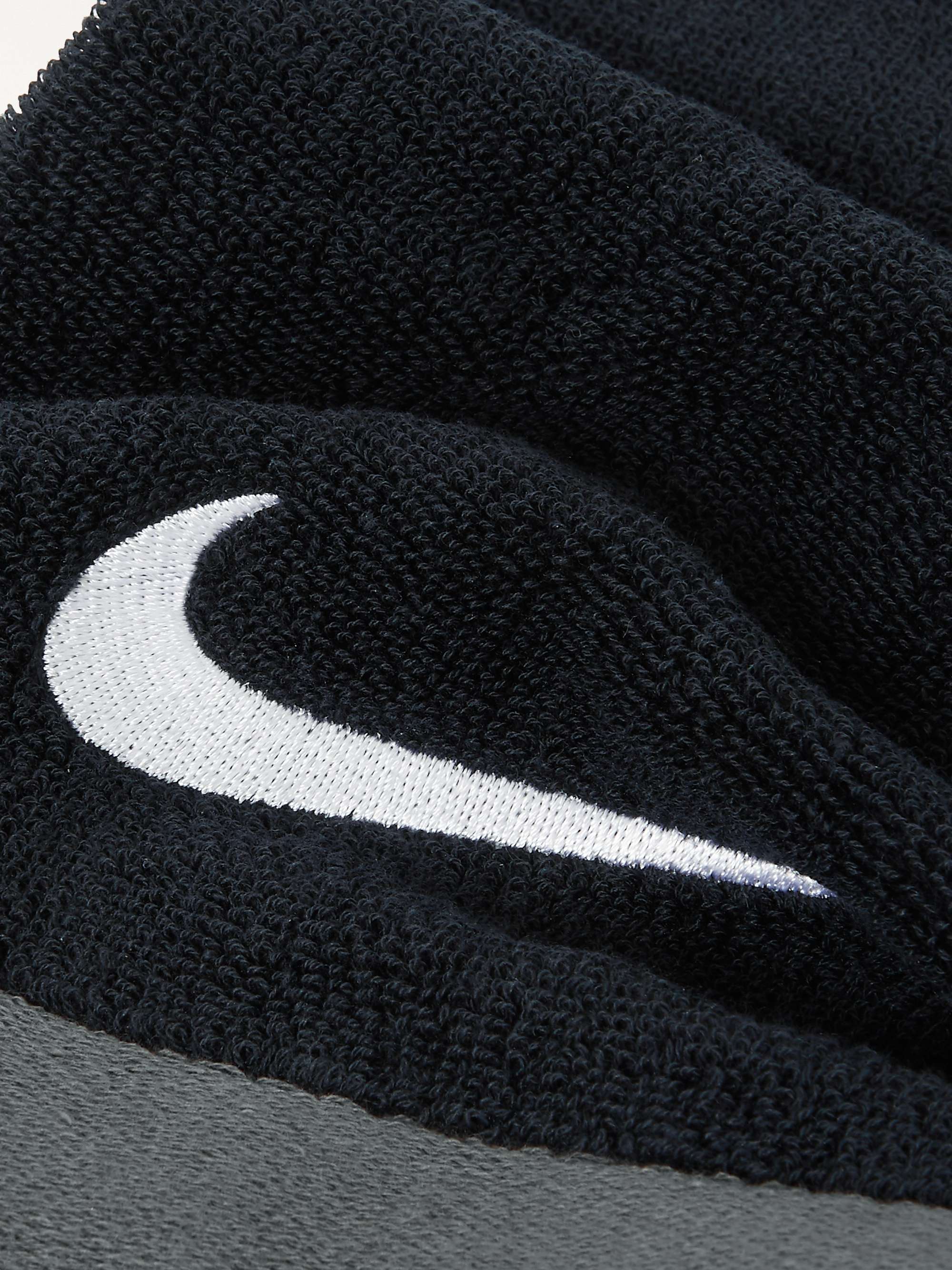 NIKE Fundamental Logo-Embroidered Cotton-Terry Towel