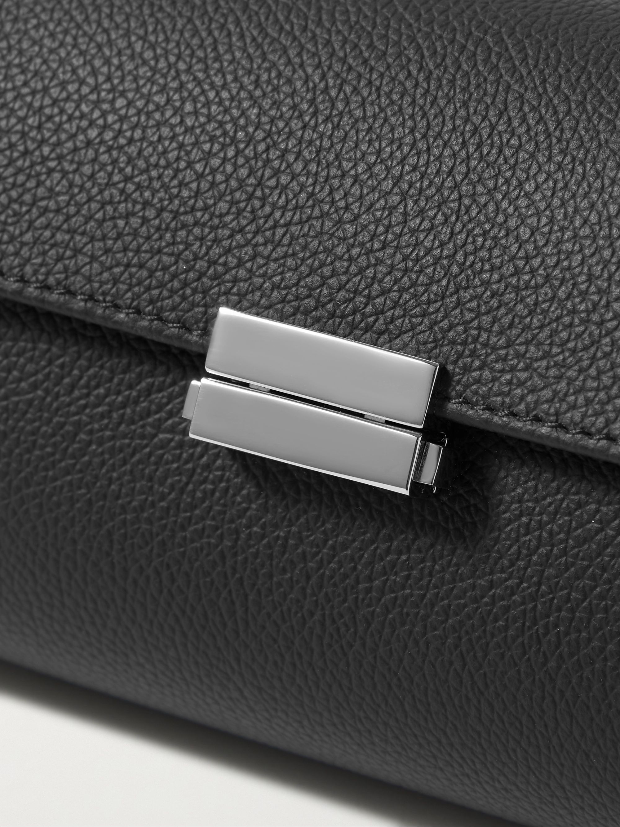SCATOLA DEL TEMPO Full-Grain Leather Watch Roll