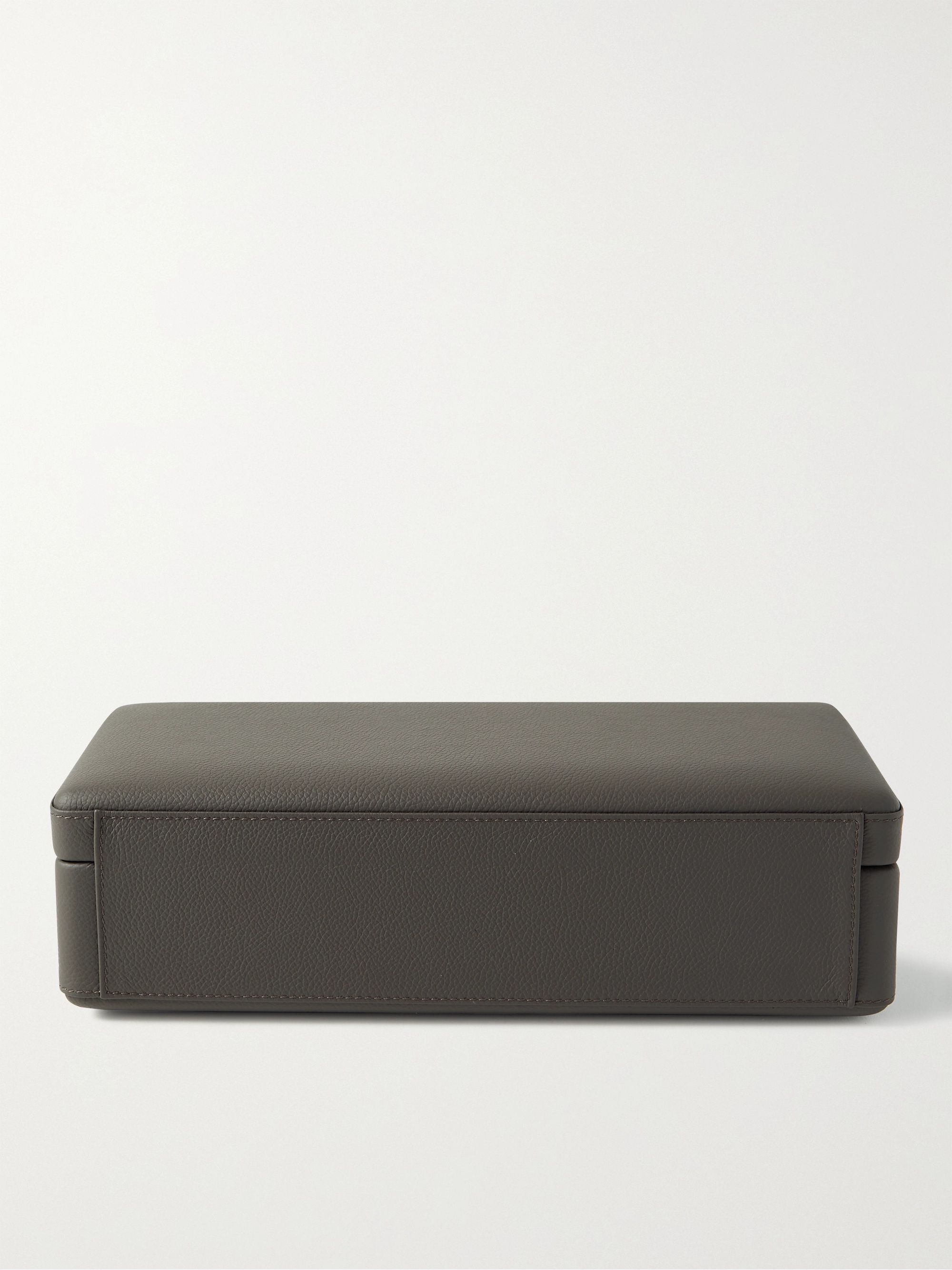 SCATOLA DEL TEMPO Full-Grain Leather Watch Box