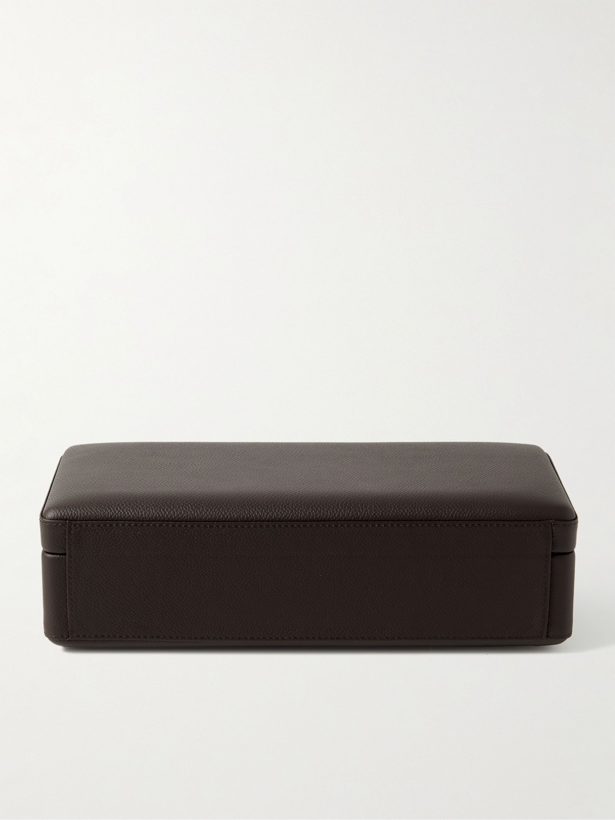 SCATOLA DEL TEMPO Full-Grain Leather Watch Box