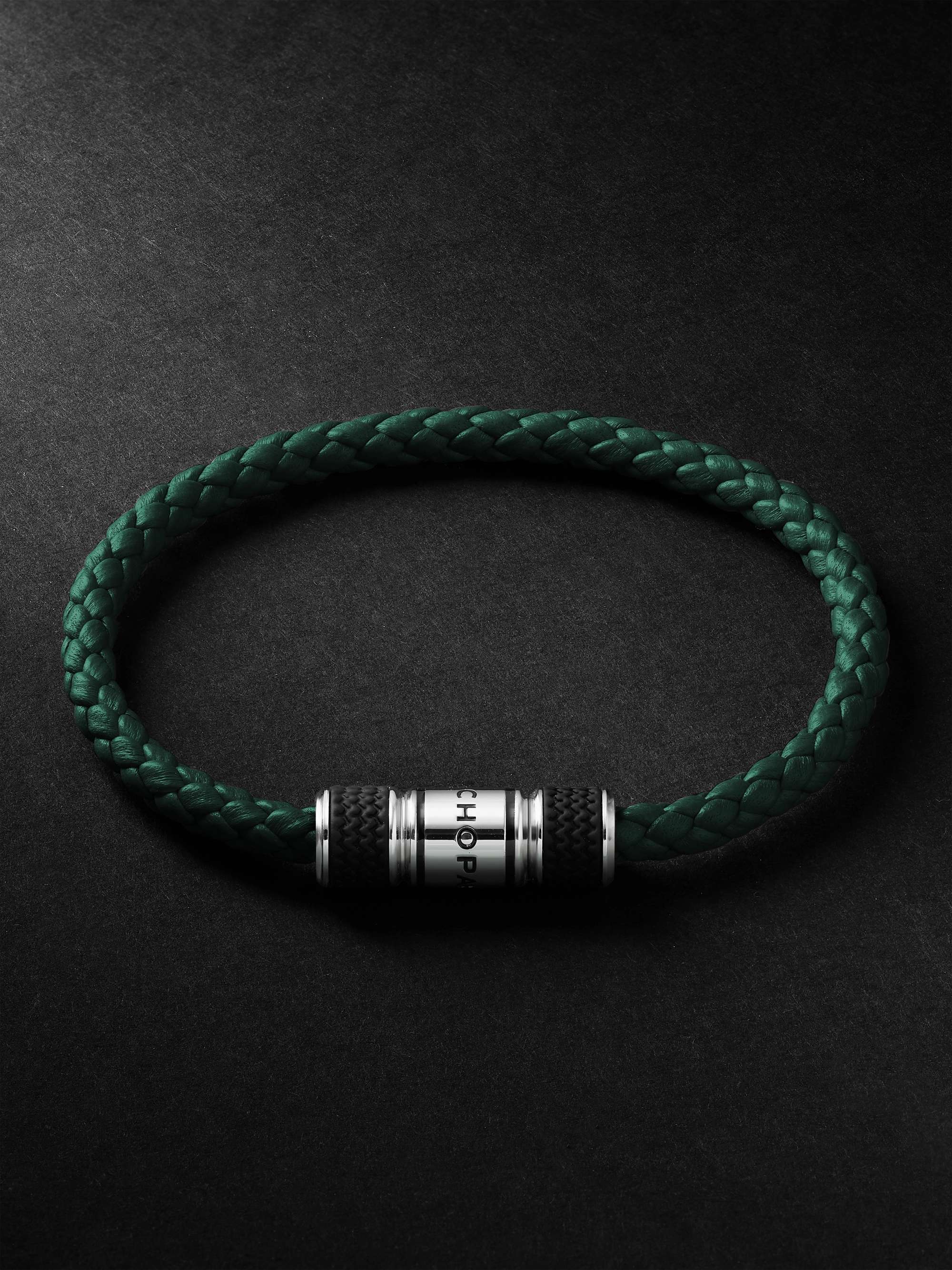 Mens shop green bracelet