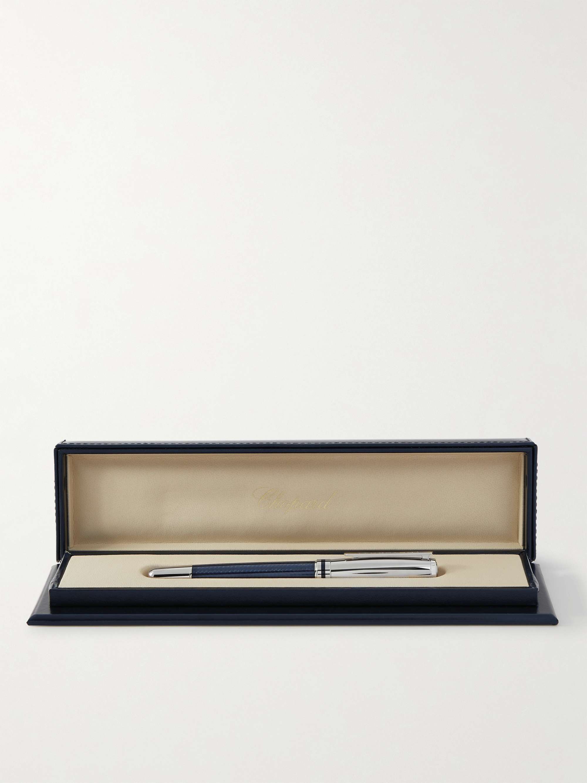 CHOPARD Mille Migla Carbon Fibre and Palladium Rollerball Pen