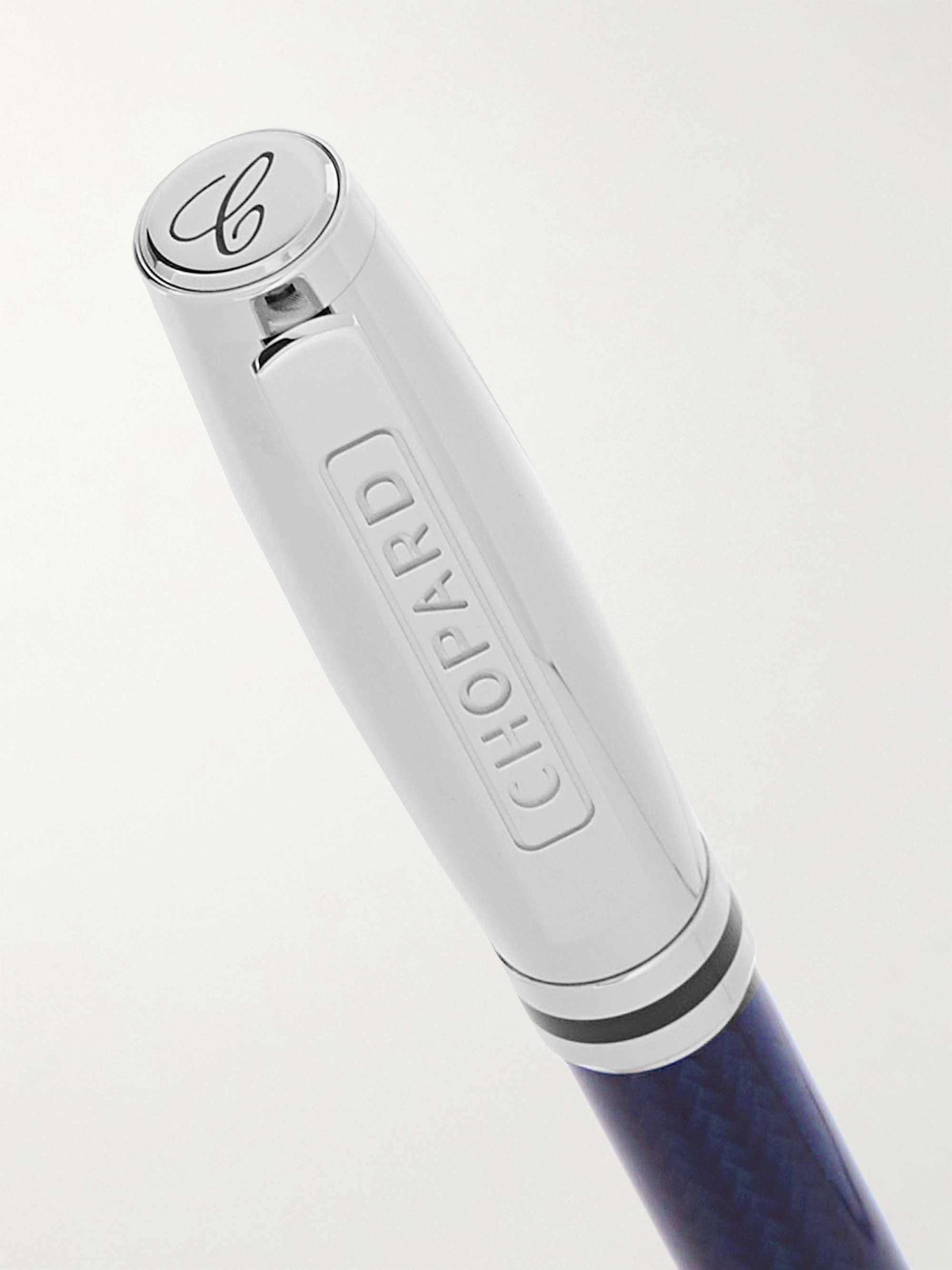 CHOPARD Mille Migla Carbon Fibre and Palladium Ballpoint Pen