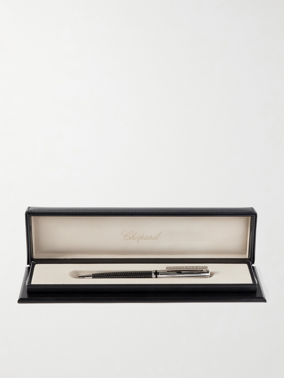 Brescia Carbon Fibre and Palladium Ballpoint Pen — 2