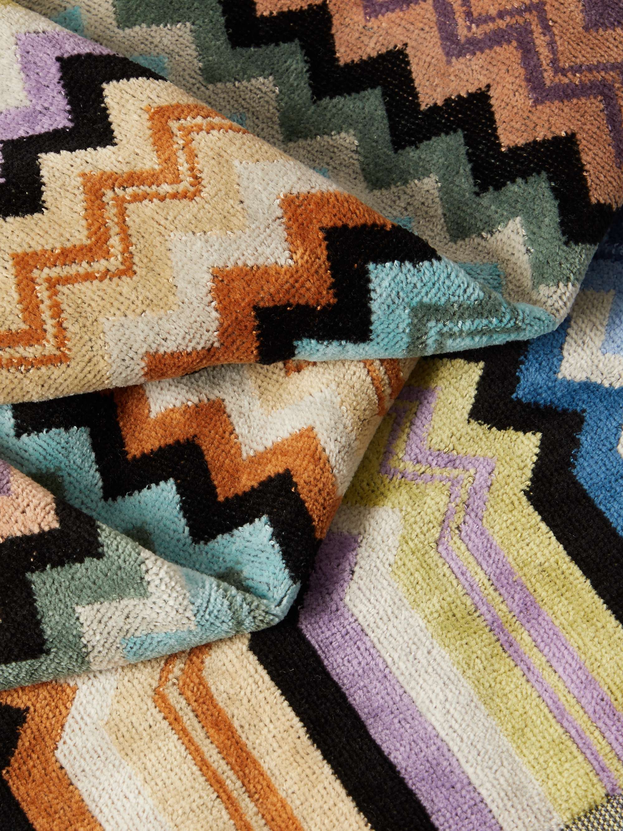 MISSONI HOME Adam Pack of Five Striped Cotton-Terry Towels