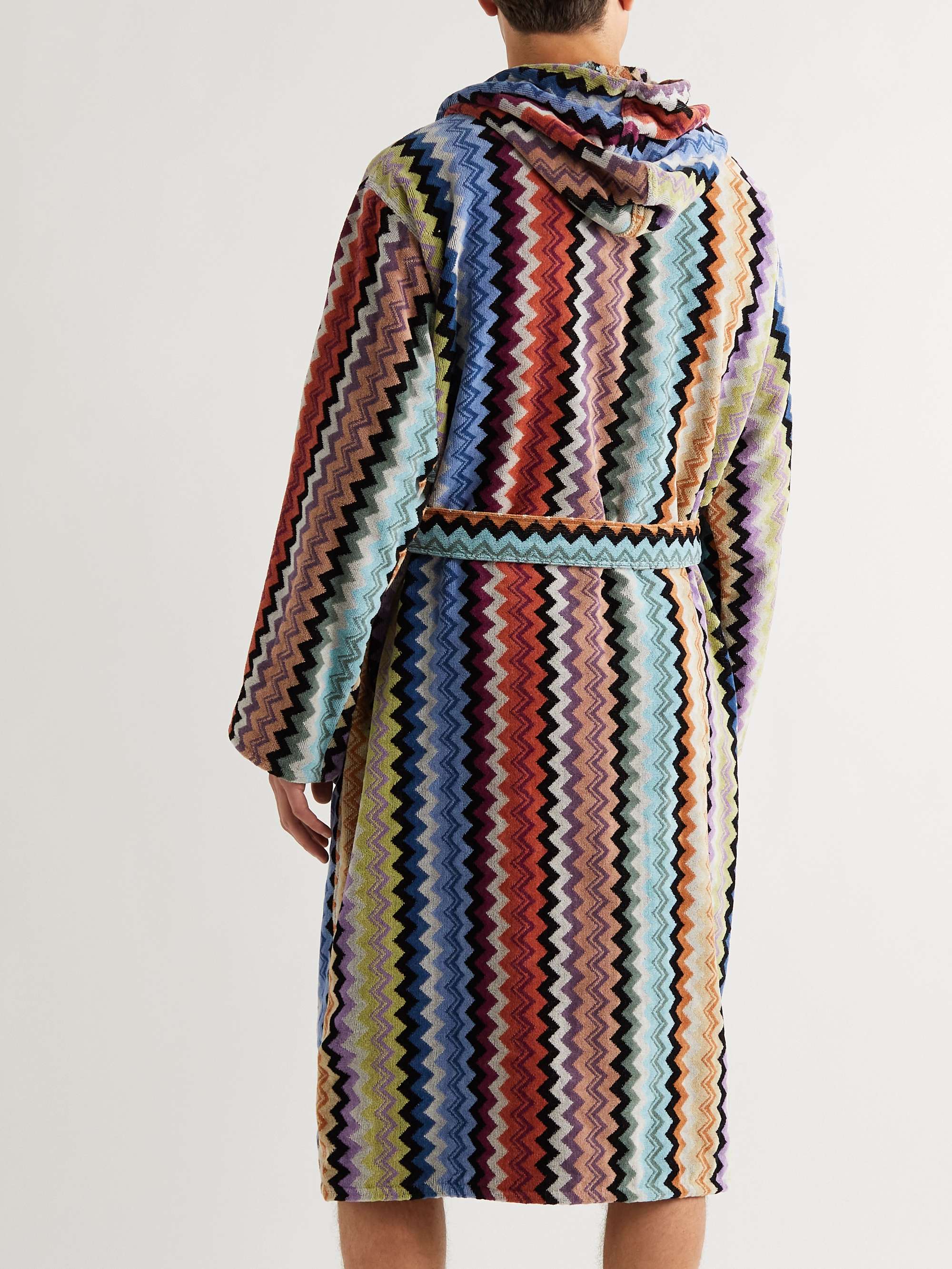 MISSONI HOME Adam Cotton-Terry Hooded Robe