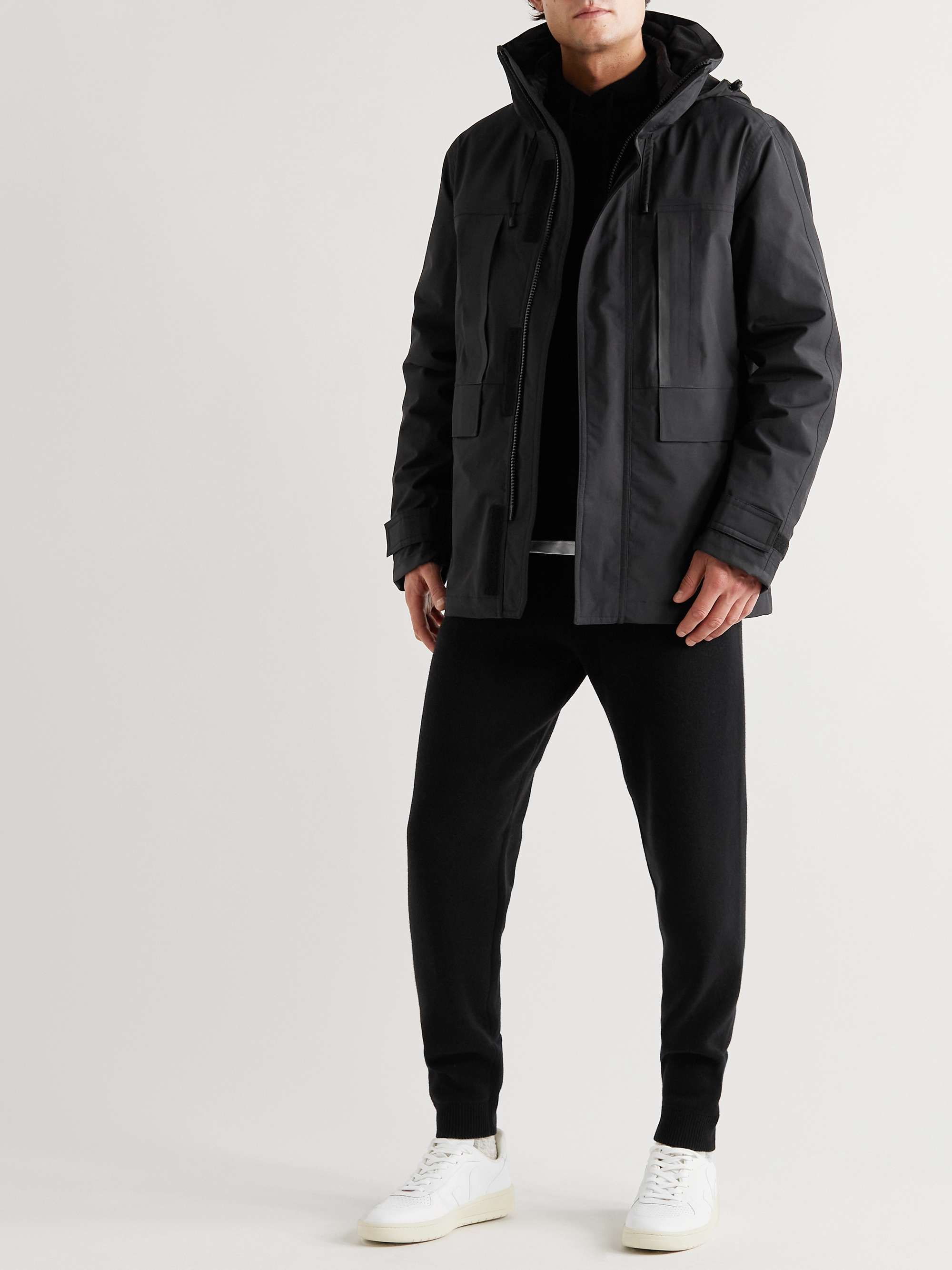 ORLEBAR BROWN Downtown Capsule Langston Shell Jacket with Detachable Quilted Liner