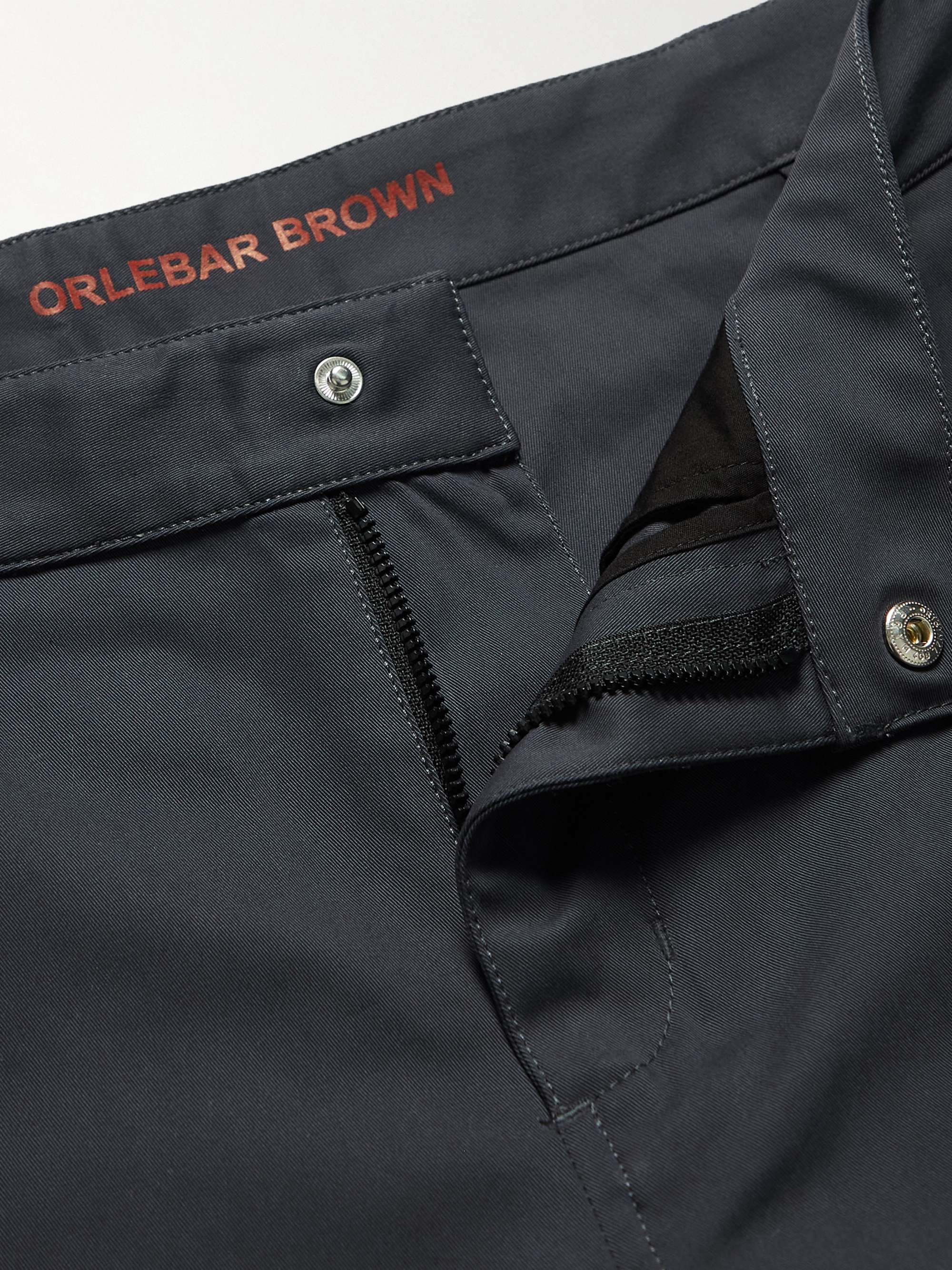 ORLEBAR BROWN Downtown Capsule Campbell Avalon Straight-Leg Cotton-Blend Twill Trousers