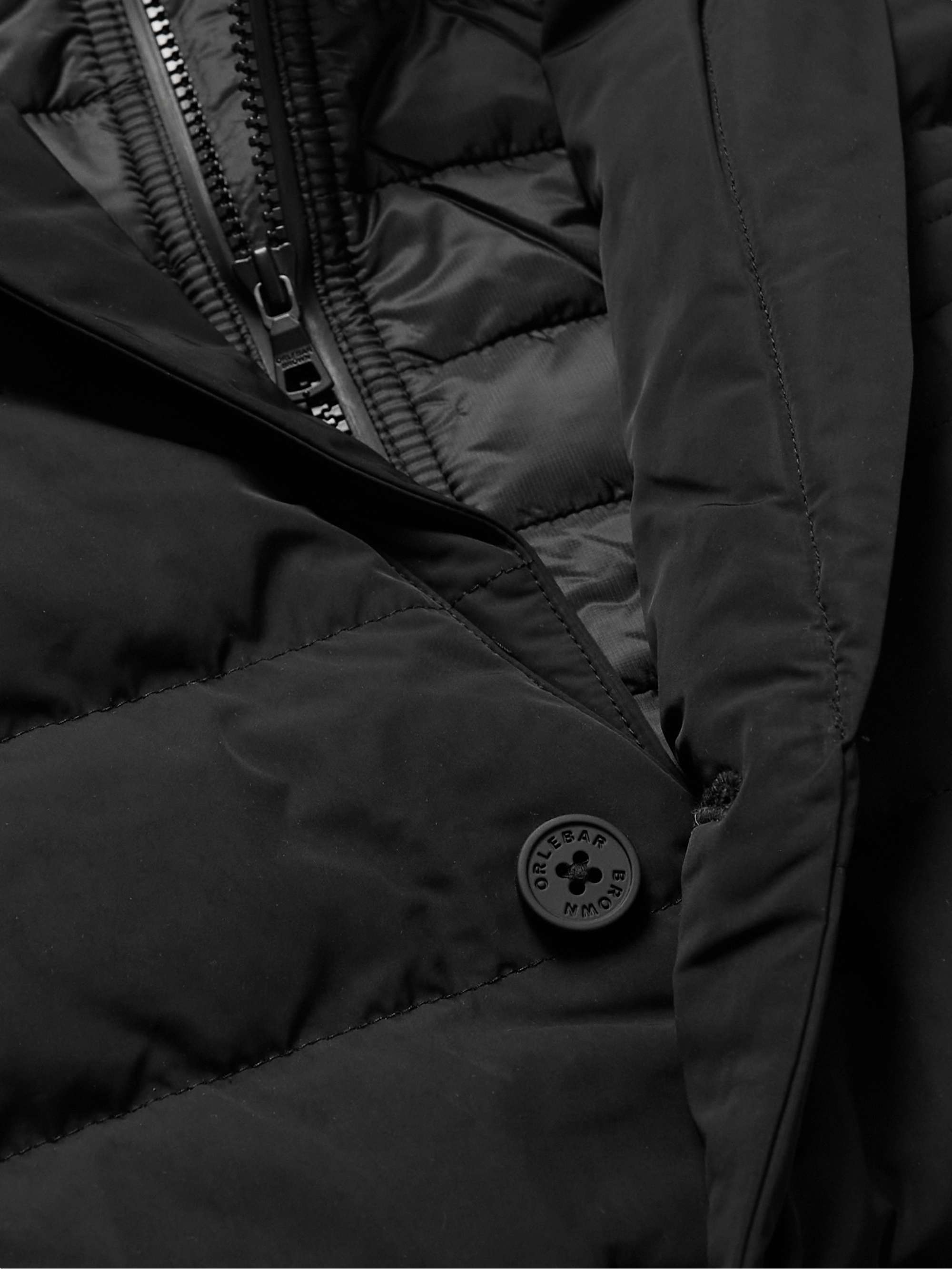 ORLEBAR BROWN Downtown Capsule Jarrell Layered Quilted Shell Down Jacket