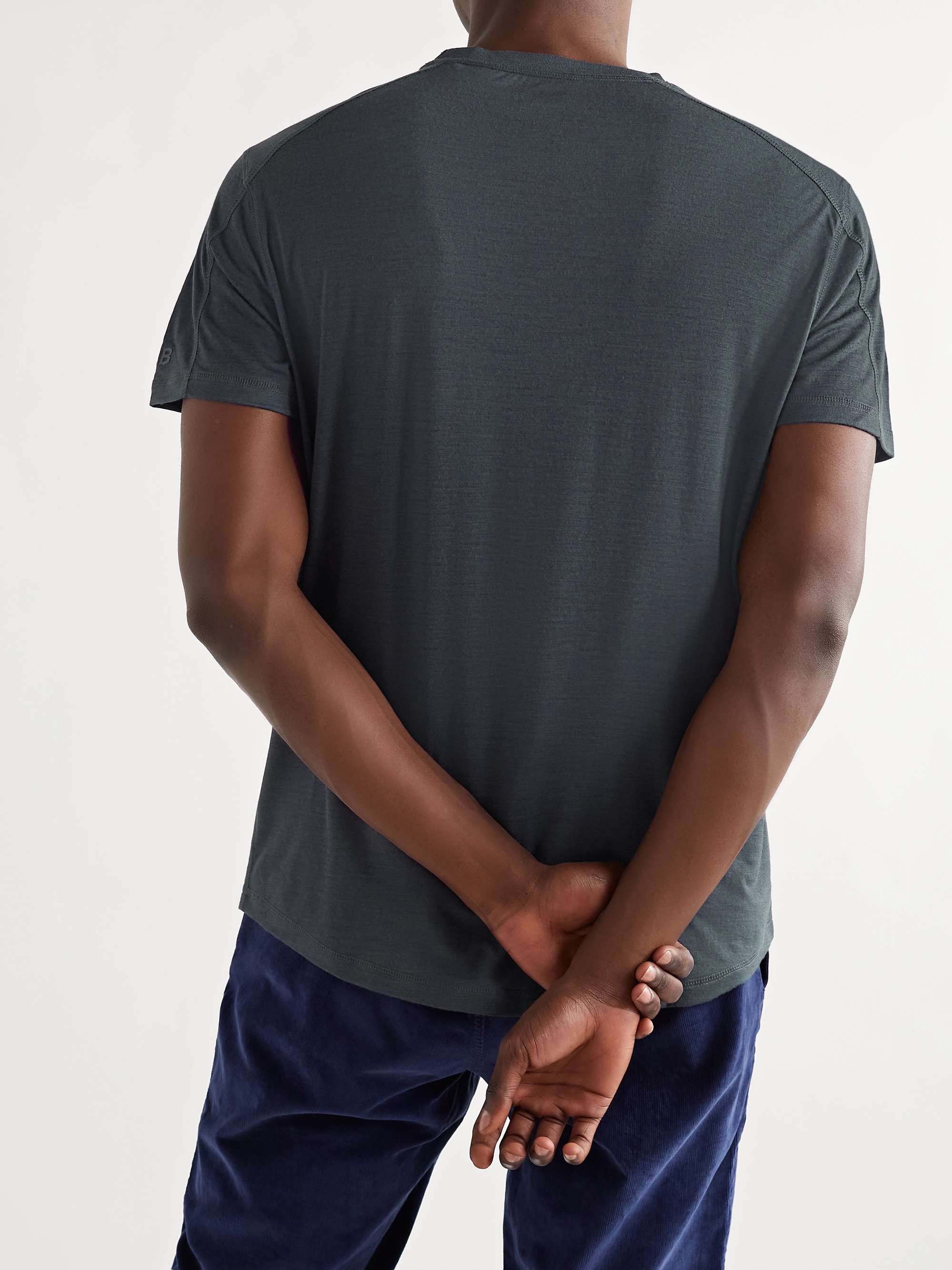 ORLEBAR BROWN Downtown Capsule Sammy Utility Merino Wool-Blend Jersey T-Shirt