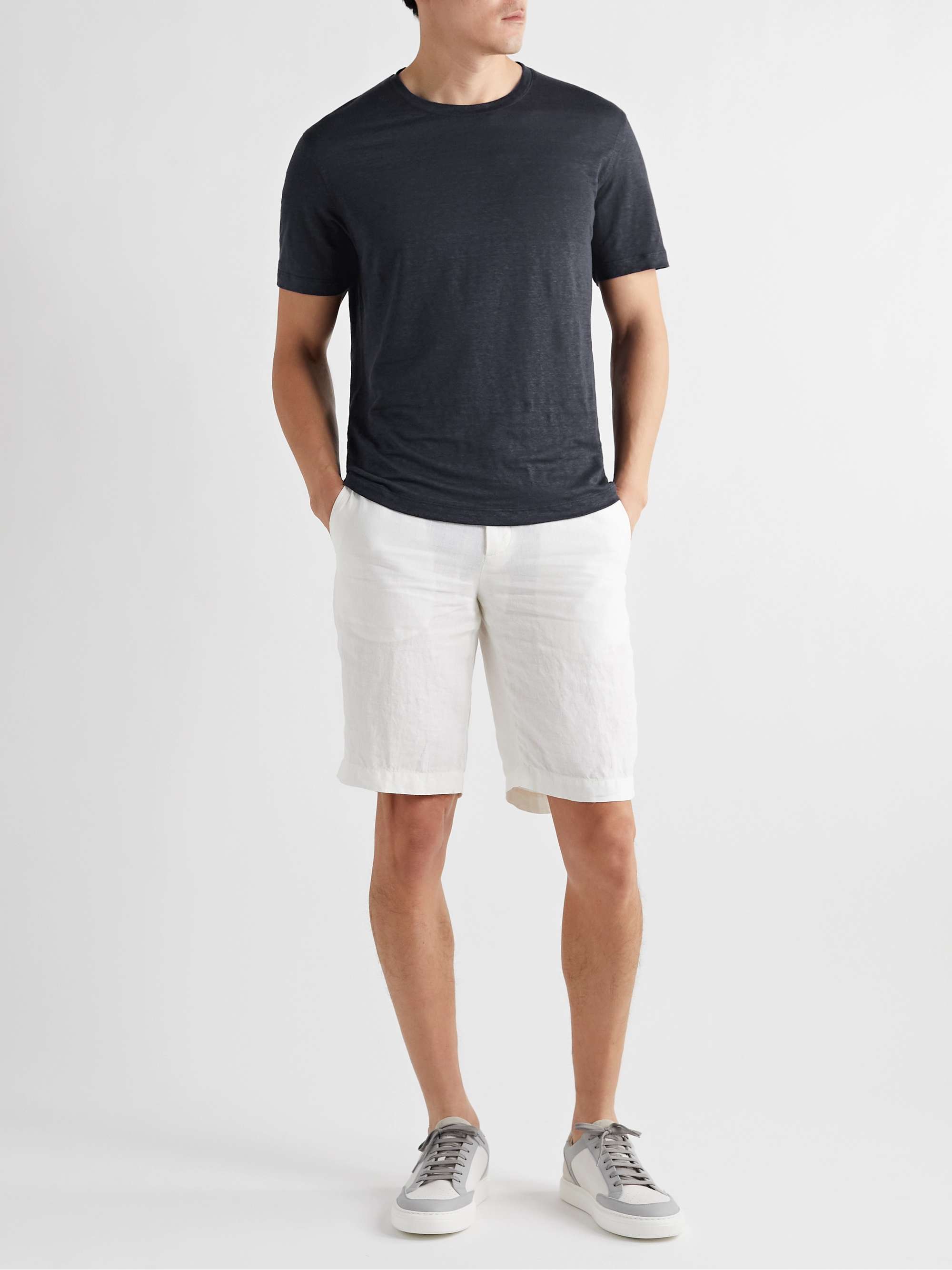 ZEGNA Linen T-Shirt