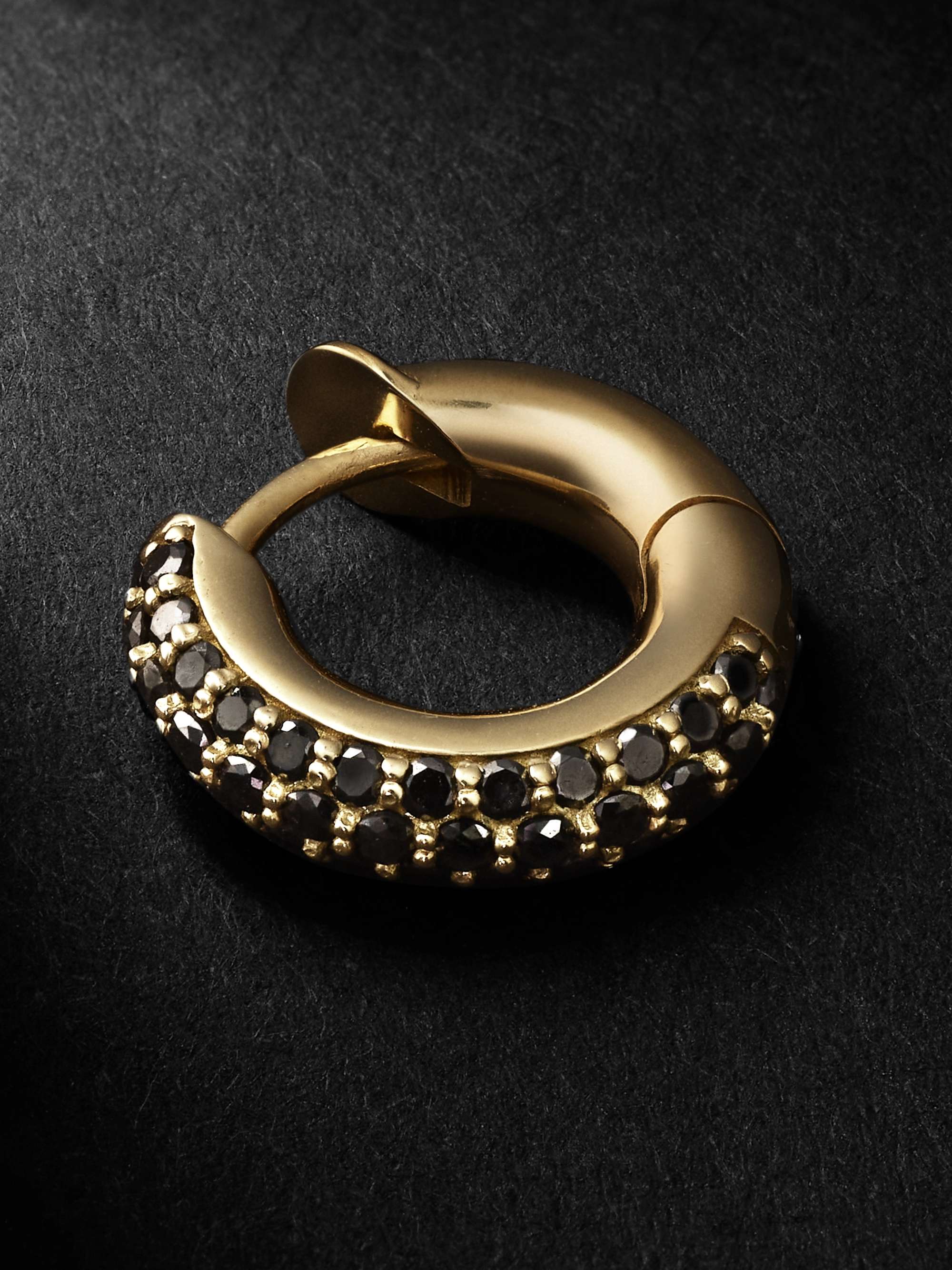 SPINELLI KILCOLLIN Akoya Gravity Pearl 18-Karat Gold Chain Ring 