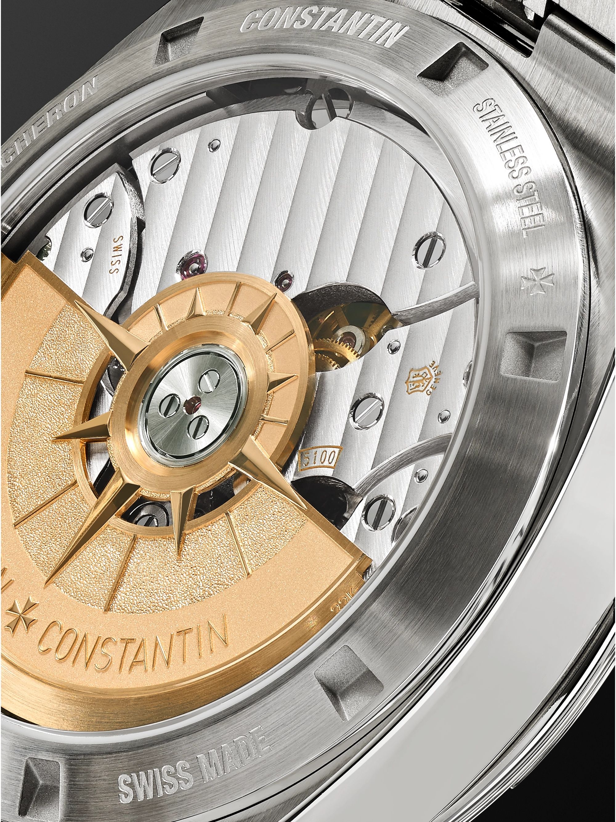 VACHERON CONSTANTIN Overseas Automatic 41mm Stainless Steel Watch, Ref. No. 4500V/110A-B126