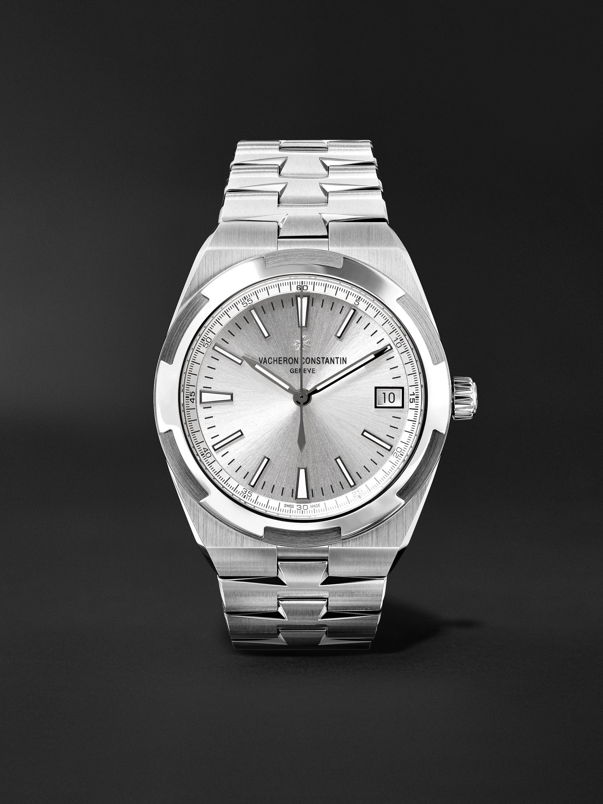 VACHERON CONSTANTIN Overseas Automatic 41mm Stainless Steel Watch, Ref. No. 4500V/110A-B126