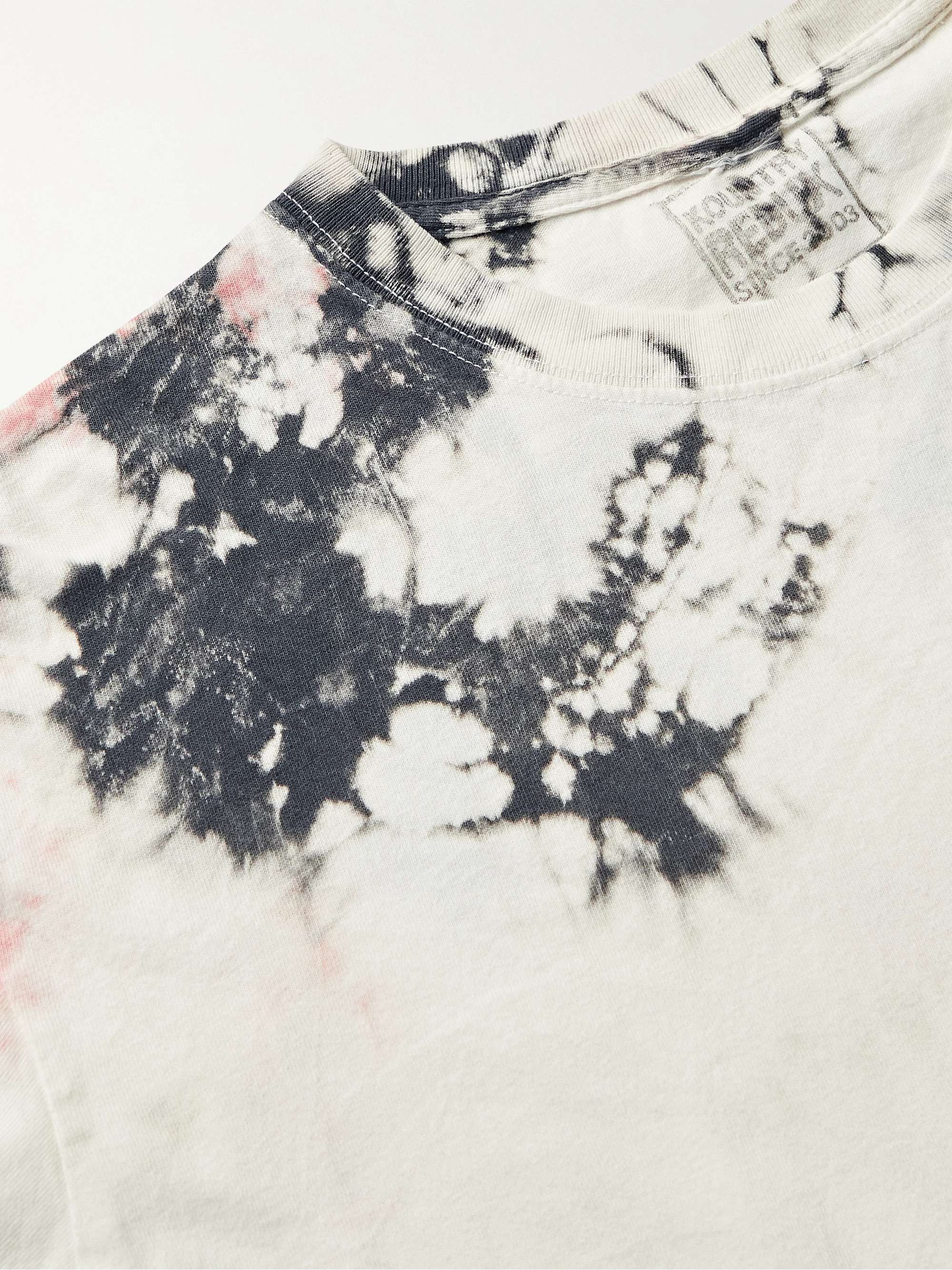 KAPITAL Printed Tie-Dyed Cotton-Jersey T-Shirt