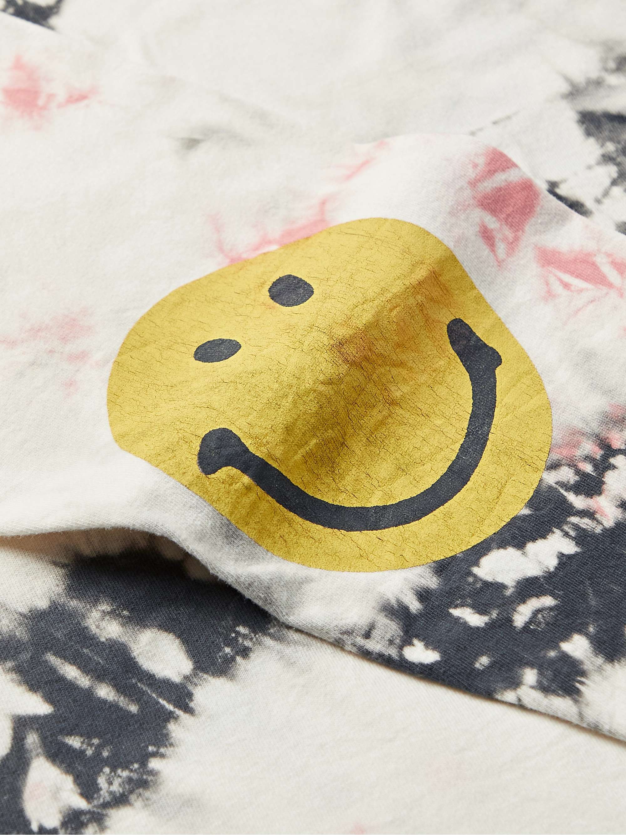 KAPITAL Printed Tie-Dyed Cotton-Jersey T-Shirt