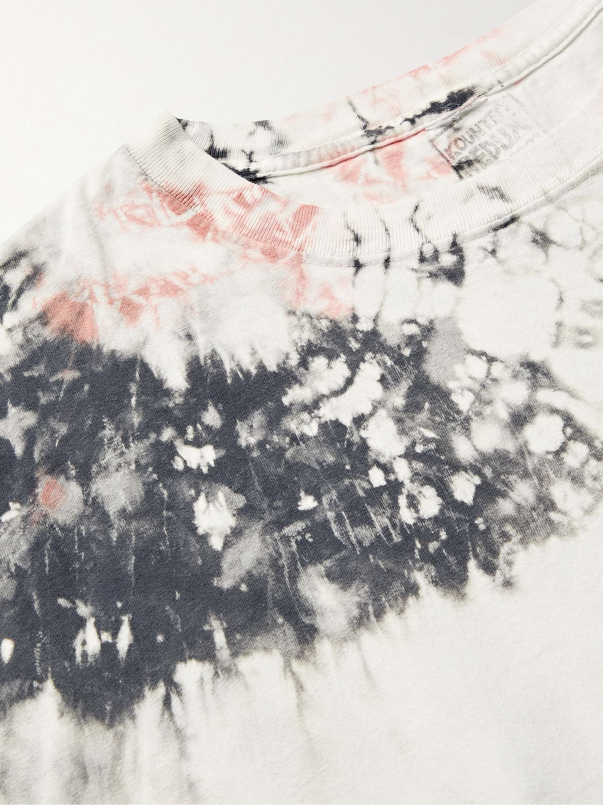 KAPITAL Ashbury Oversized Printed Tie-Dyed Cotton-Jersey T-Shirt