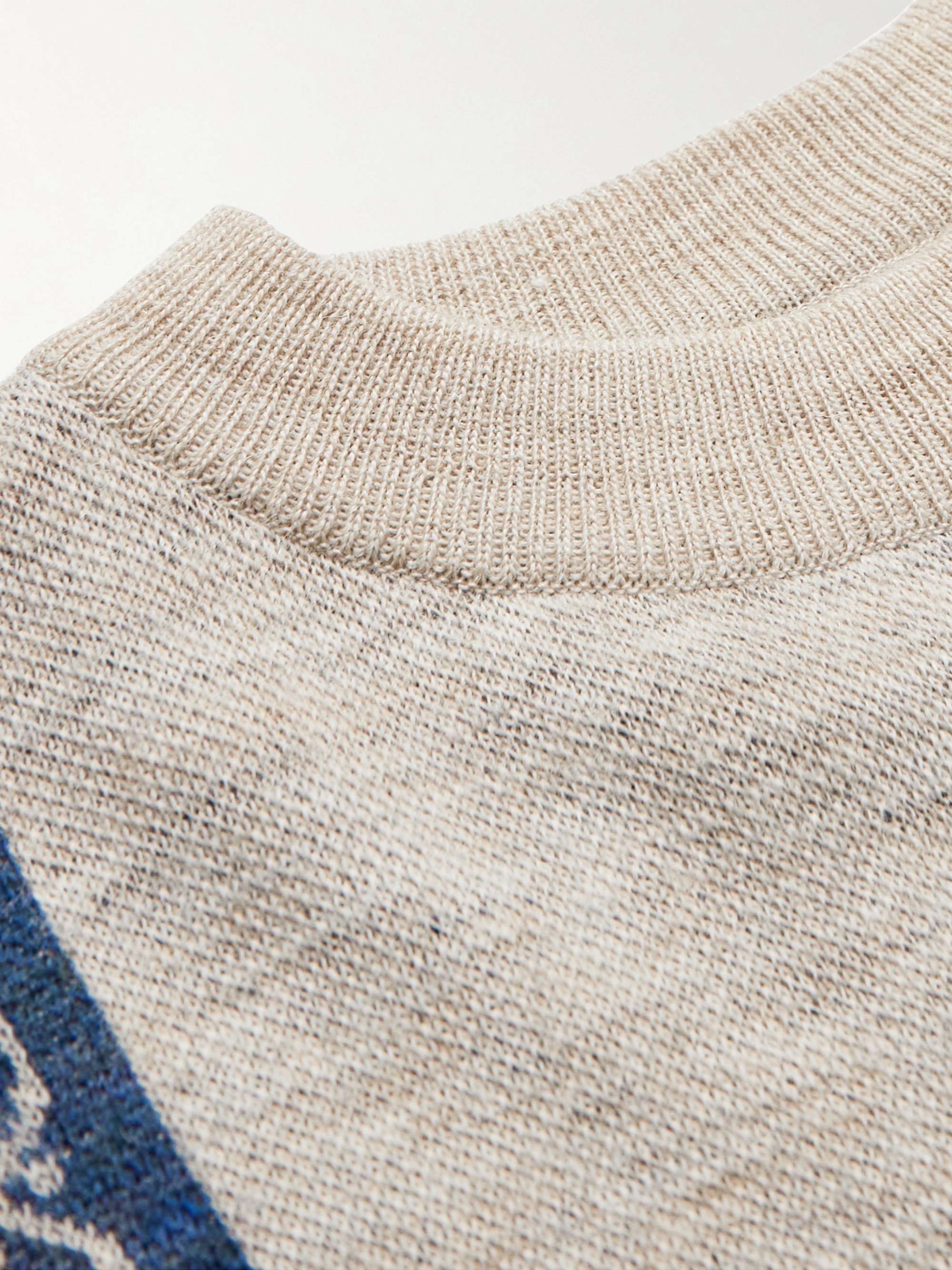 KAPITAL Wool-Jacquard Sweater
