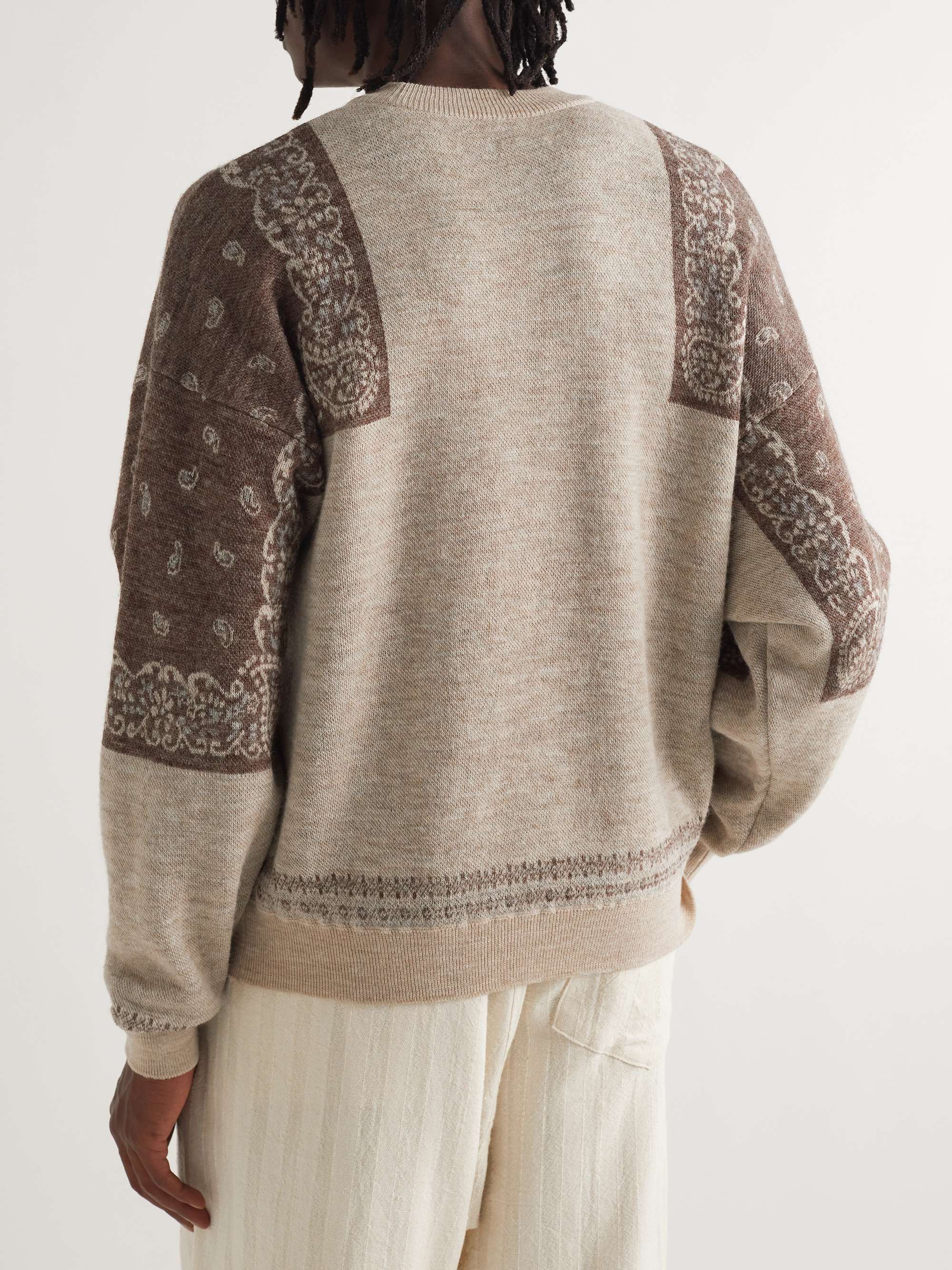 KAPITAL Wool-Jacquard Sweater