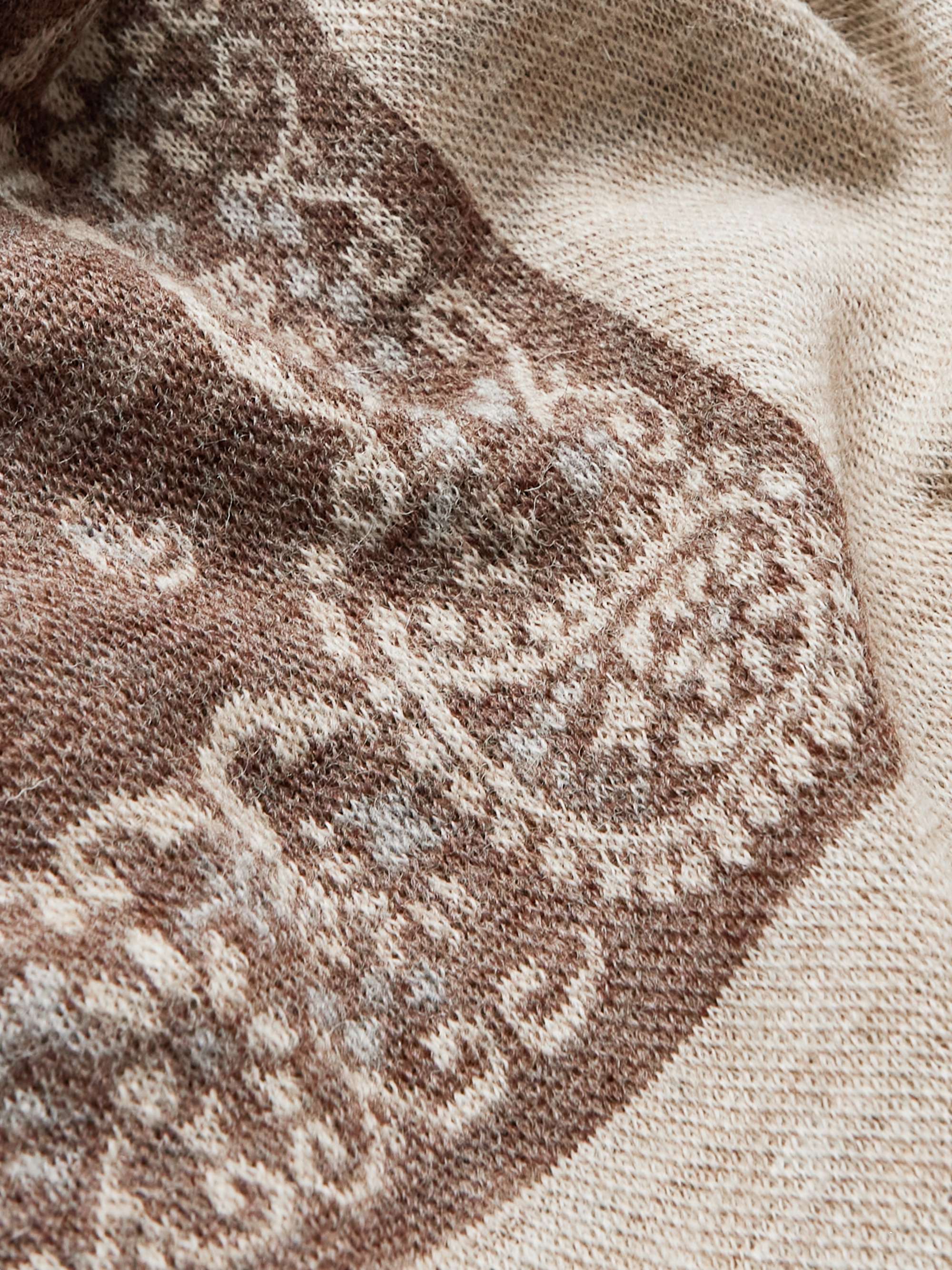 KAPITAL Wool-Jacquard Sweater