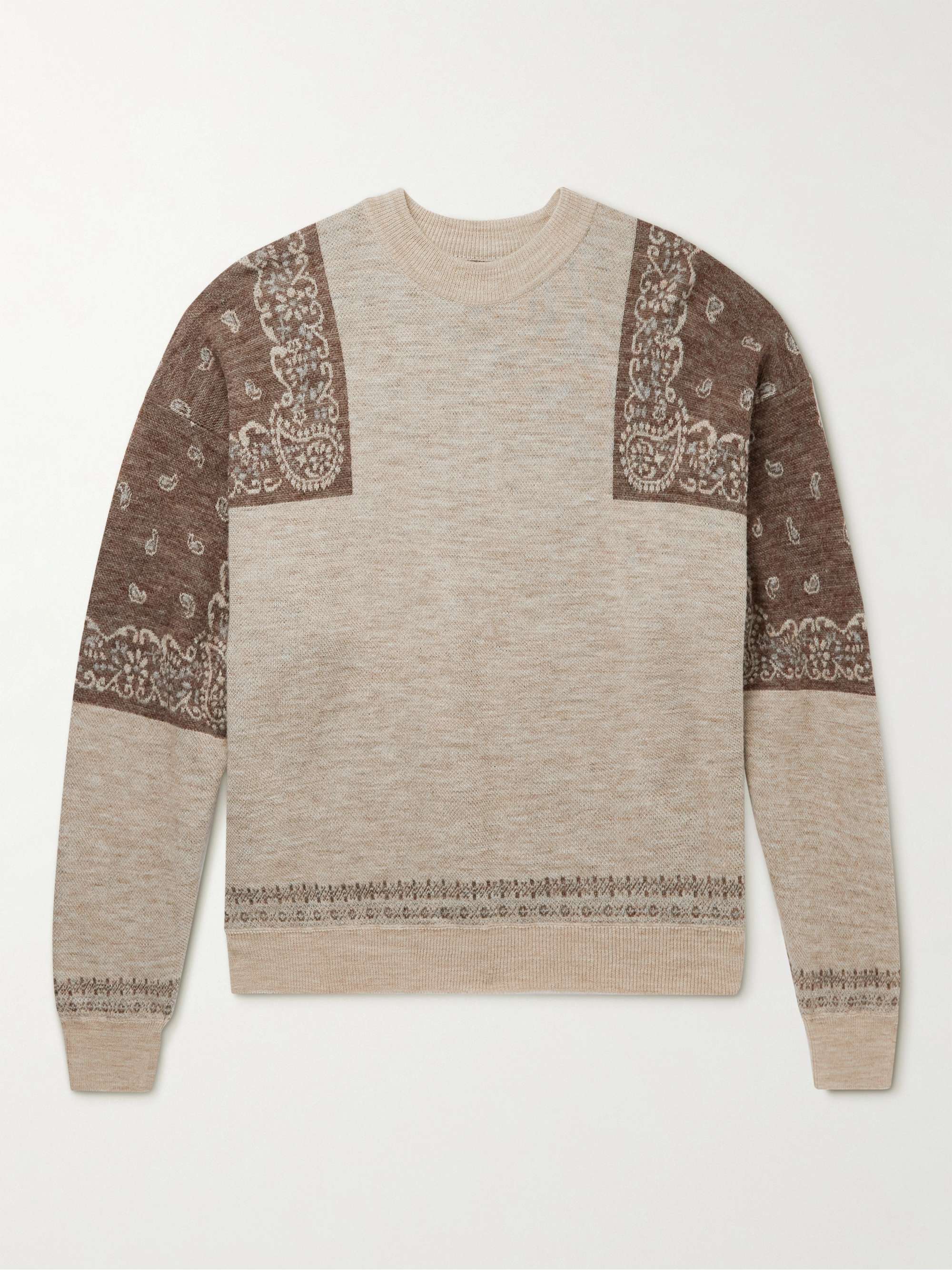 KAPITAL Wool-Jacquard Sweater