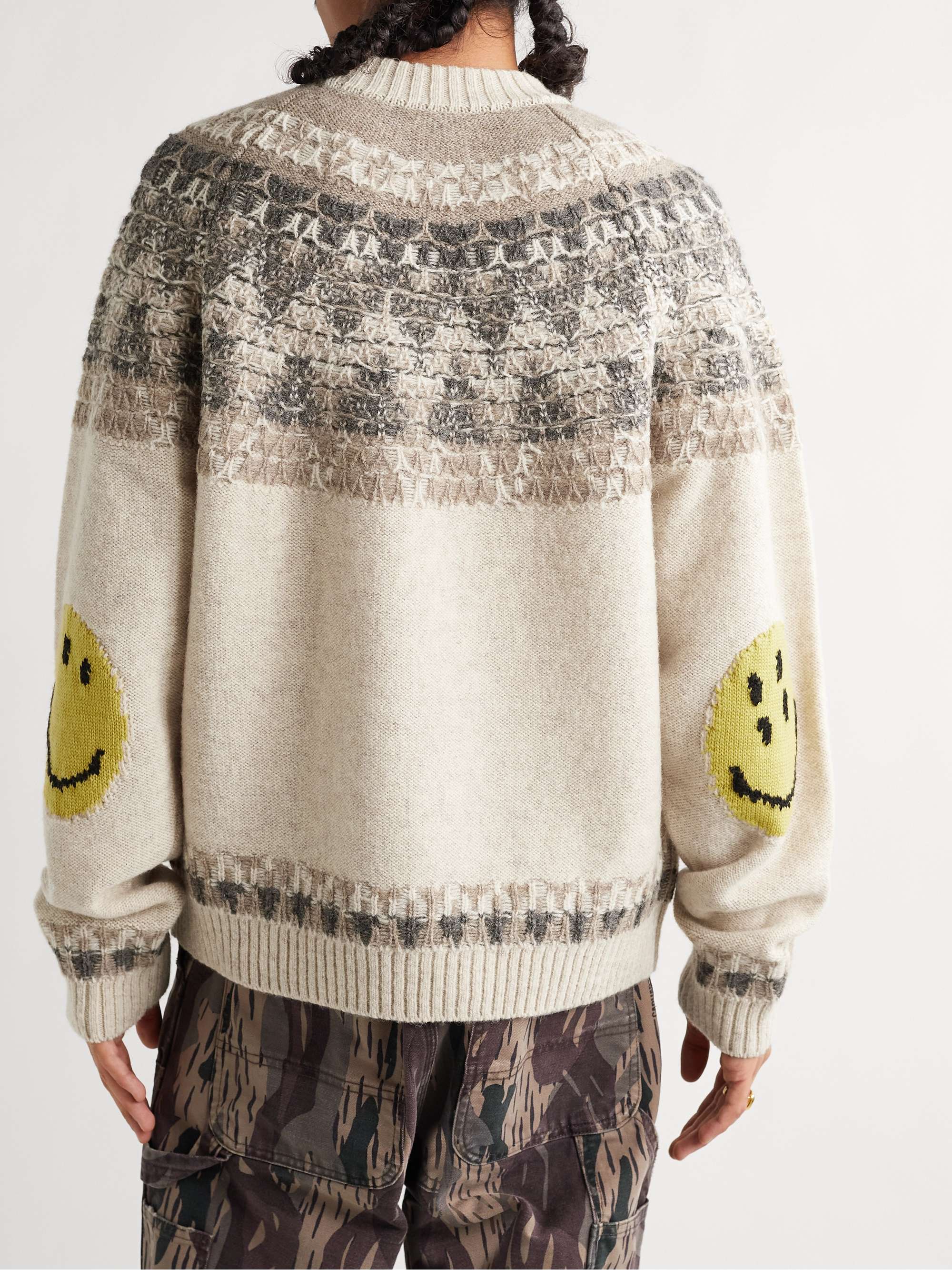 KAPITAL Wool-Jacquard Sweater