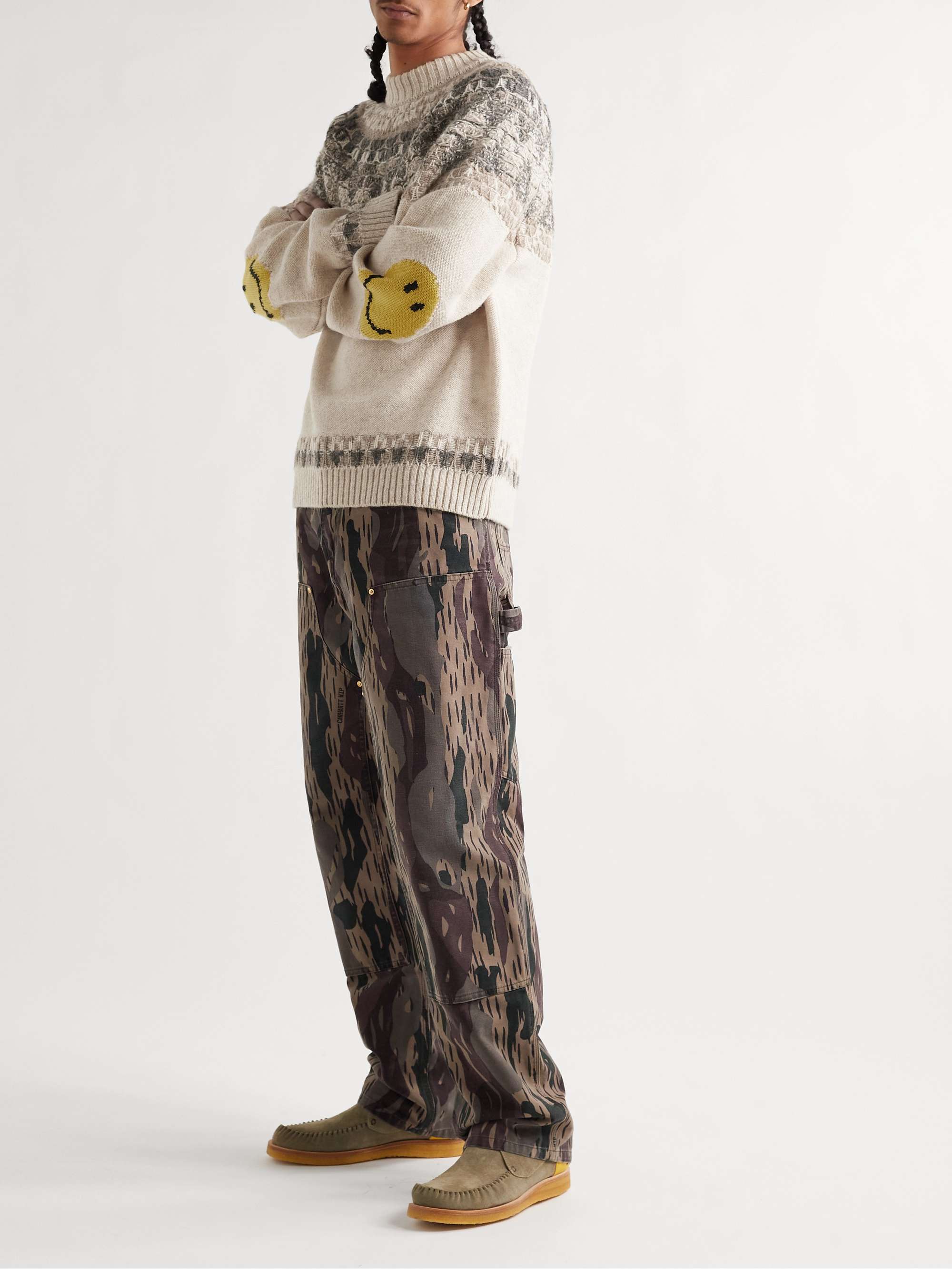 KAPITAL Wool-Jacquard Sweater