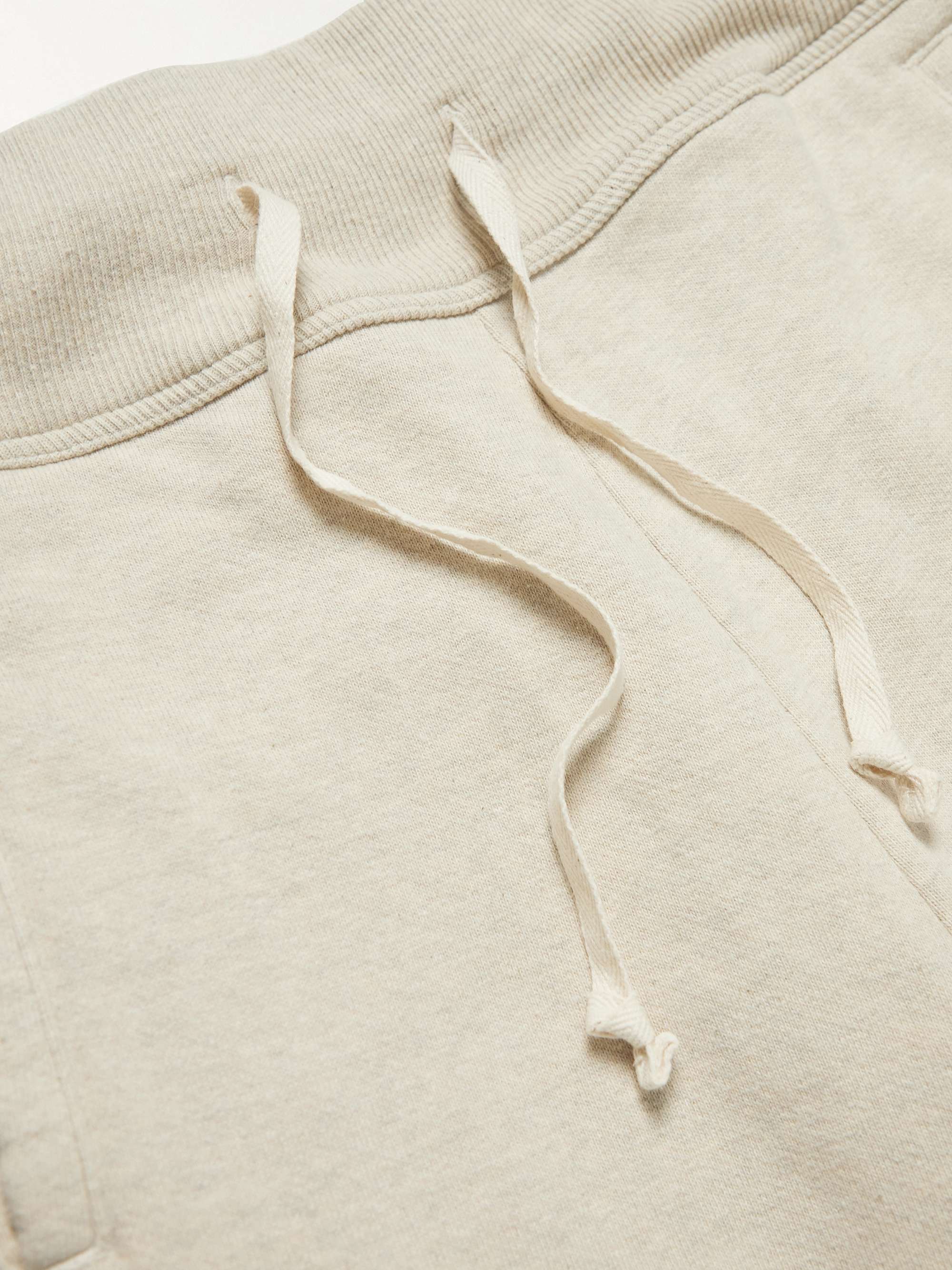KAPITAL Tapered Embellished Cotton-Jersey Sweatpants