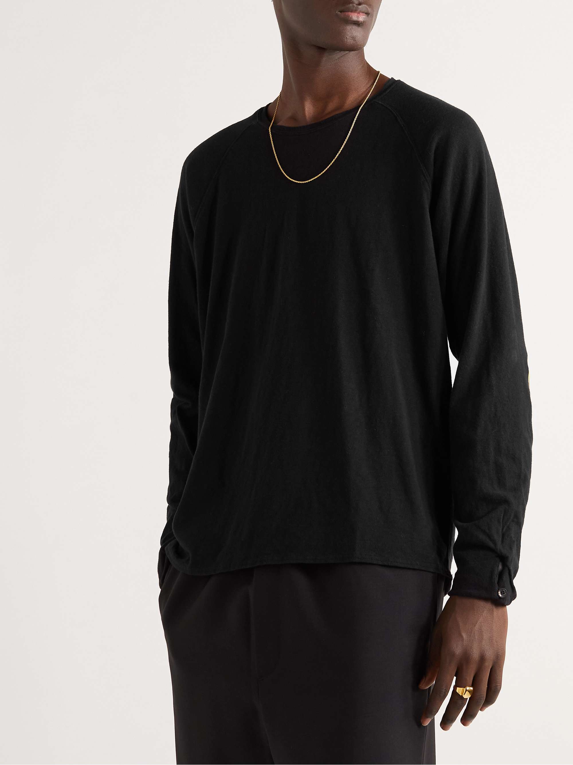 KAPITAL Printed Cotton-Jersey T-Shirt
