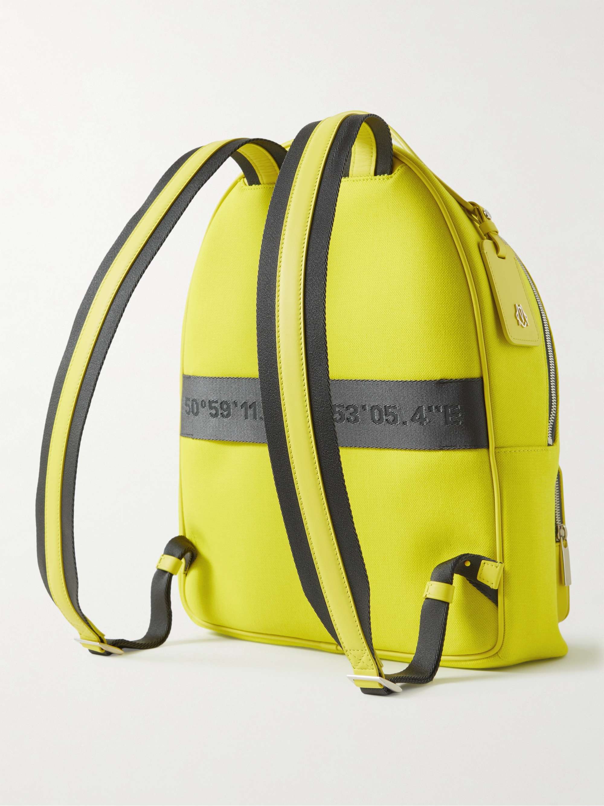 RIMOWA Leather-Trimmed Canvas Backpack