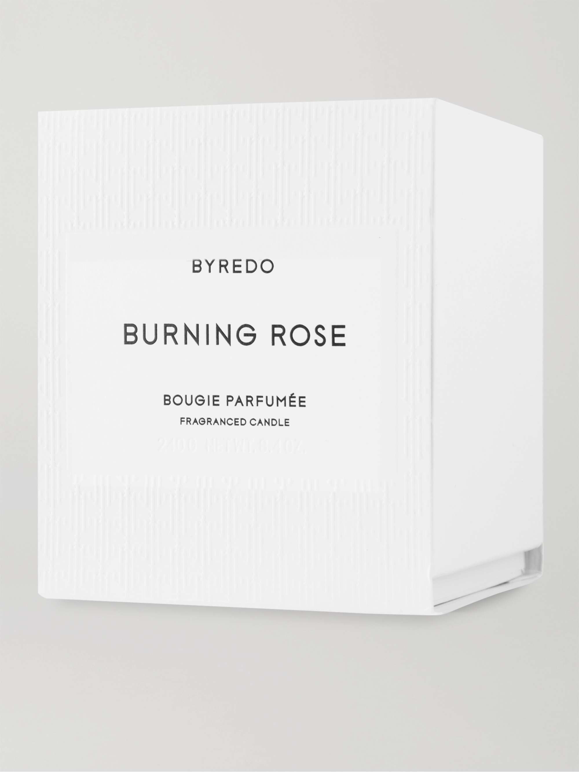 BYREDO Burning Rose Scented Candle, 240g