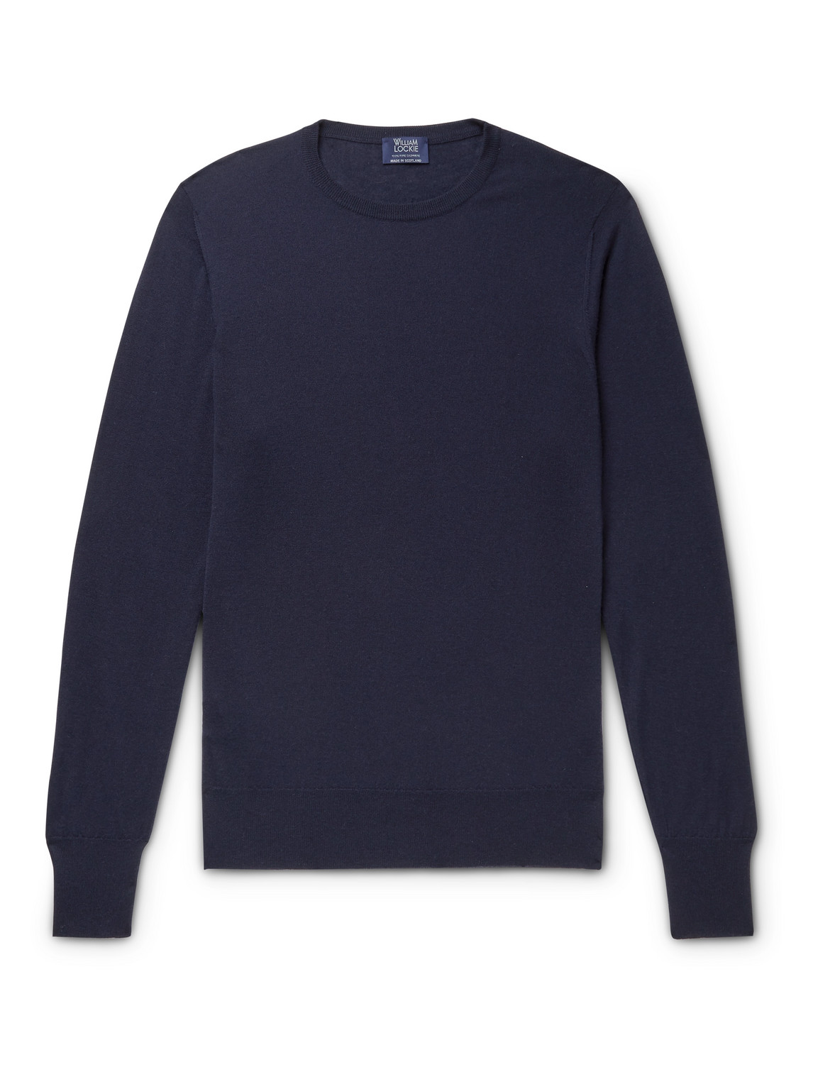 William Lockie Cashmere Sweater In Blue