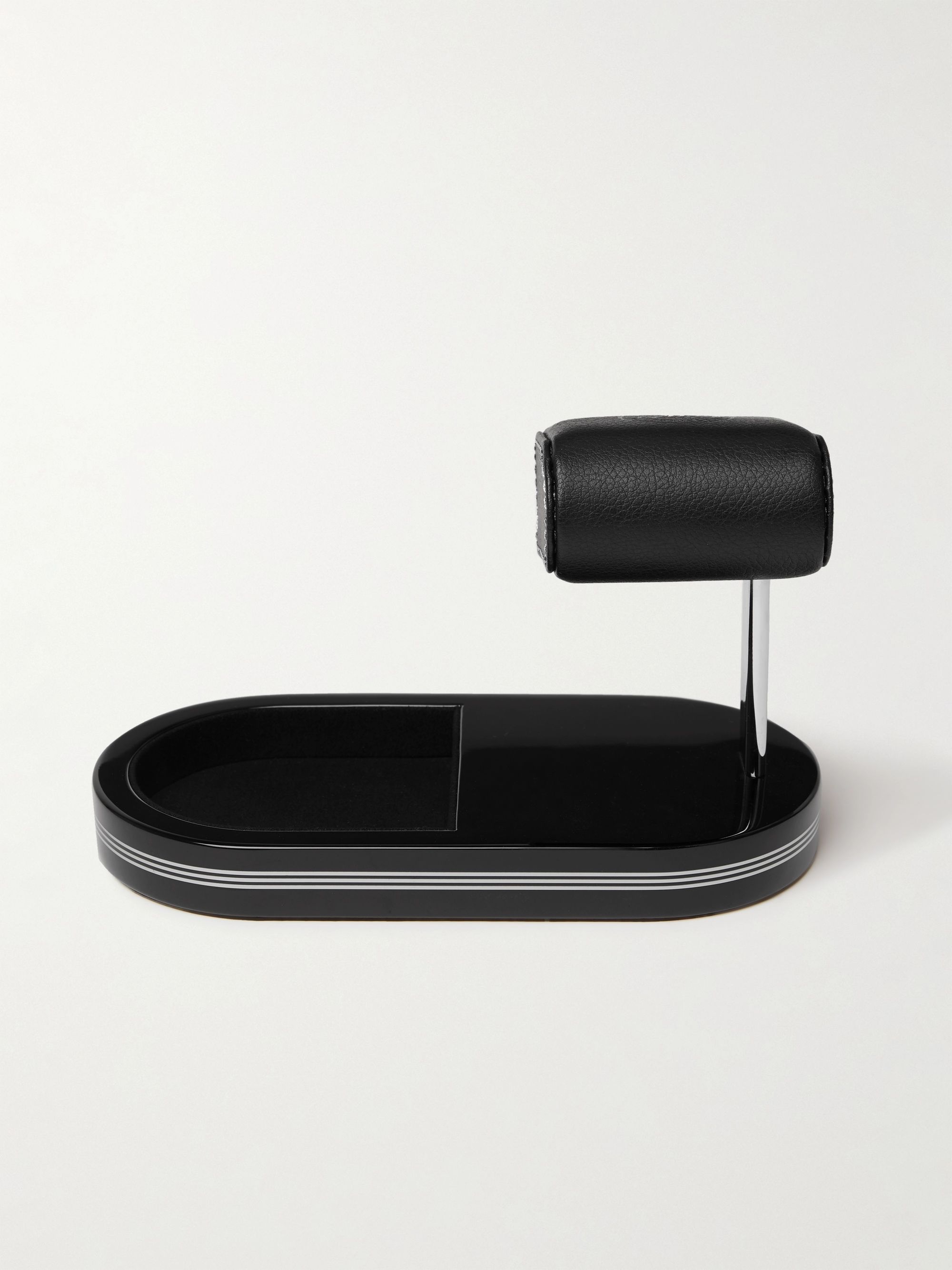 RAPPORT LONDON Full-Grain Leather Watch Stand