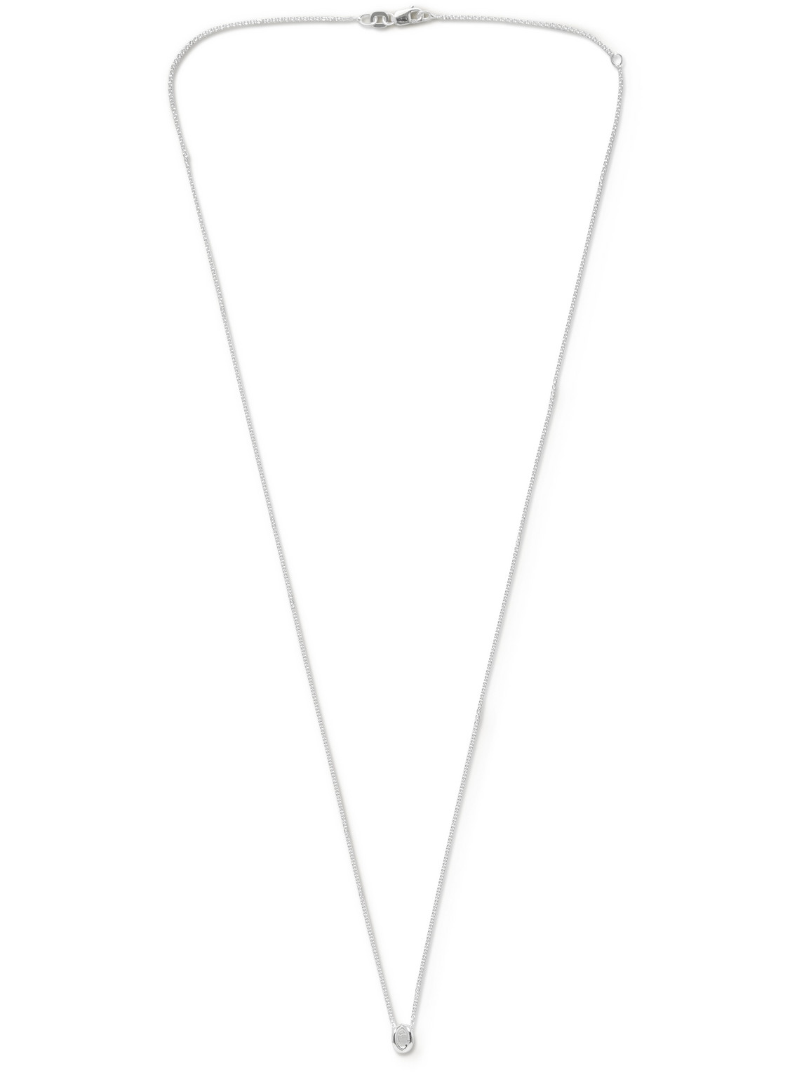 Le Gramme Entrelacs Le 1 Sterling Silver Pendant Necklace